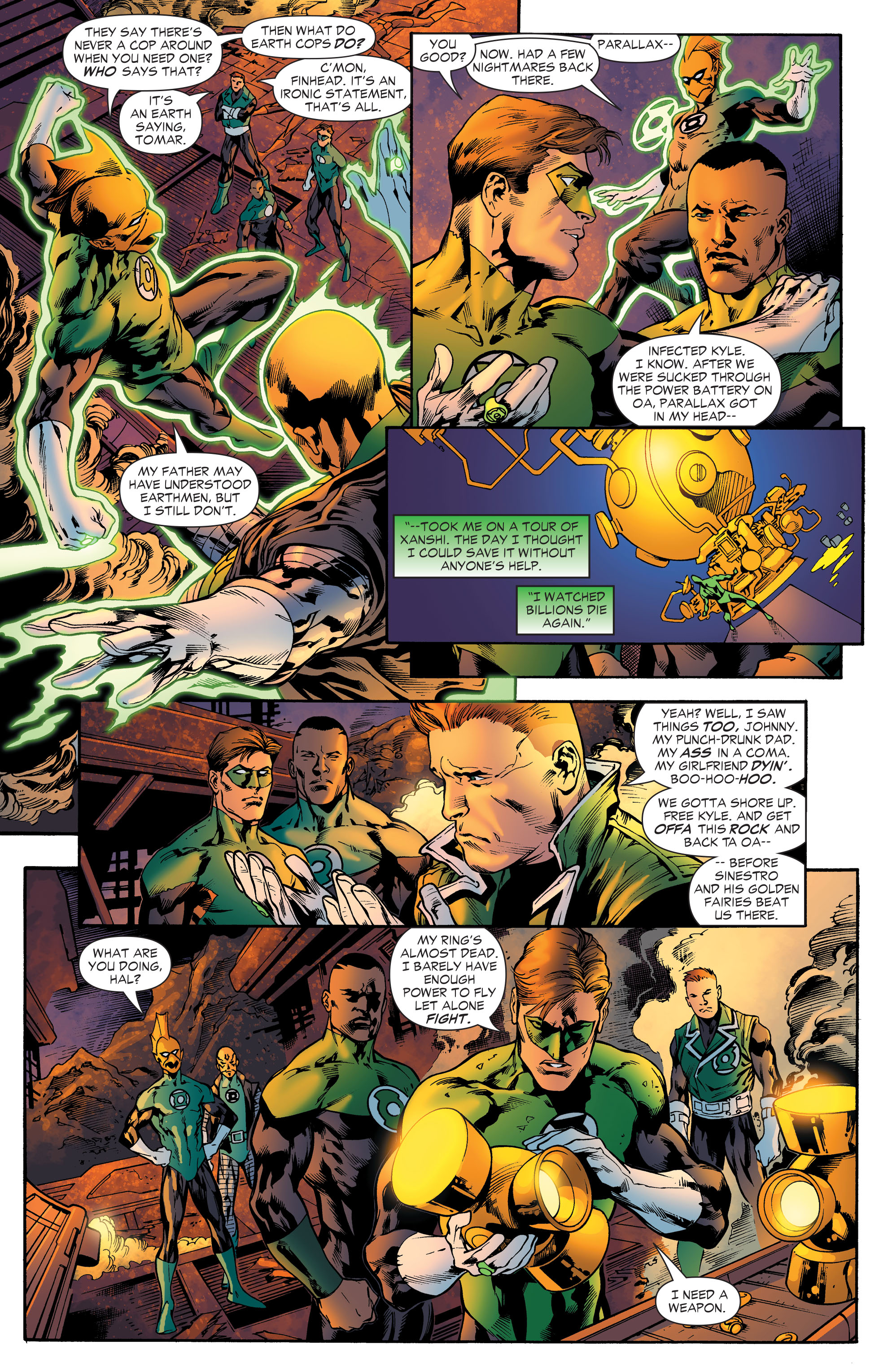 Read online Green Lantern by Geoff Johns comic -  Issue # TPB 3 (Part 2) - 70