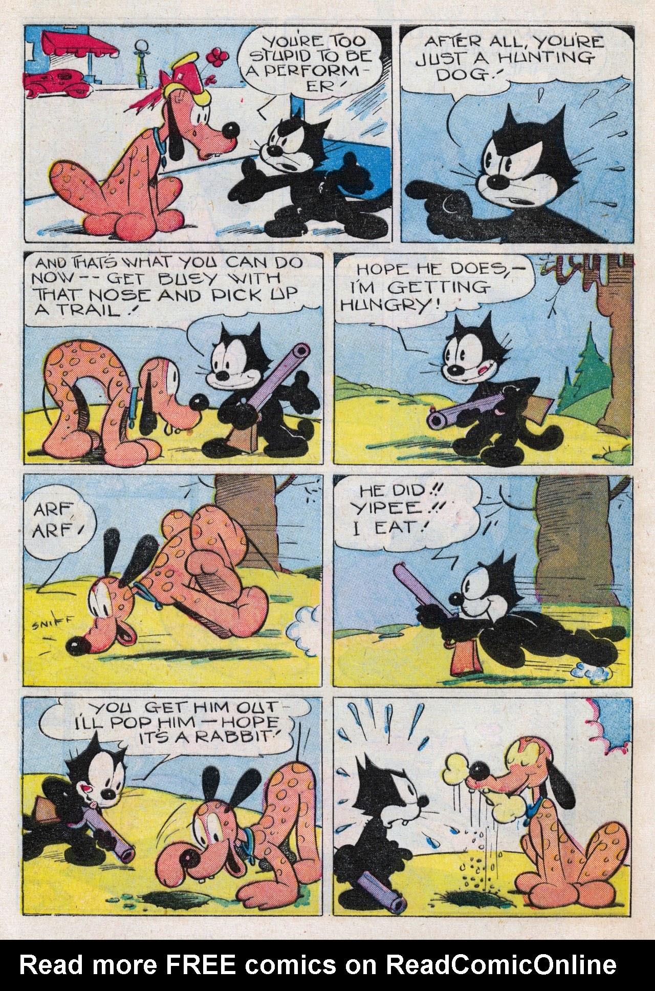 Read online Felix the Cat (1948) comic -  Issue #8 - 10