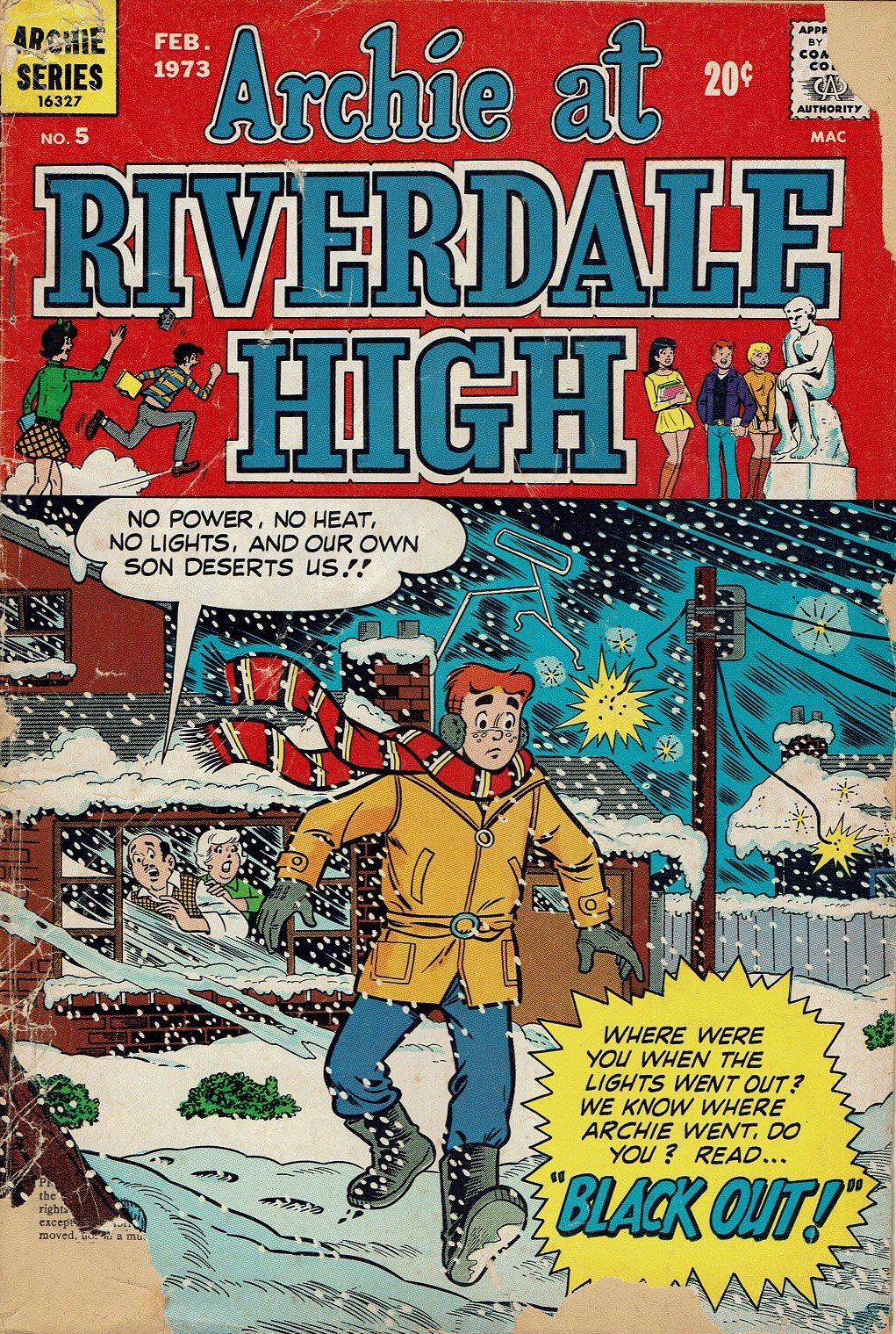 Read online Archie at Riverdale High (1972) comic -  Issue #5 - 2