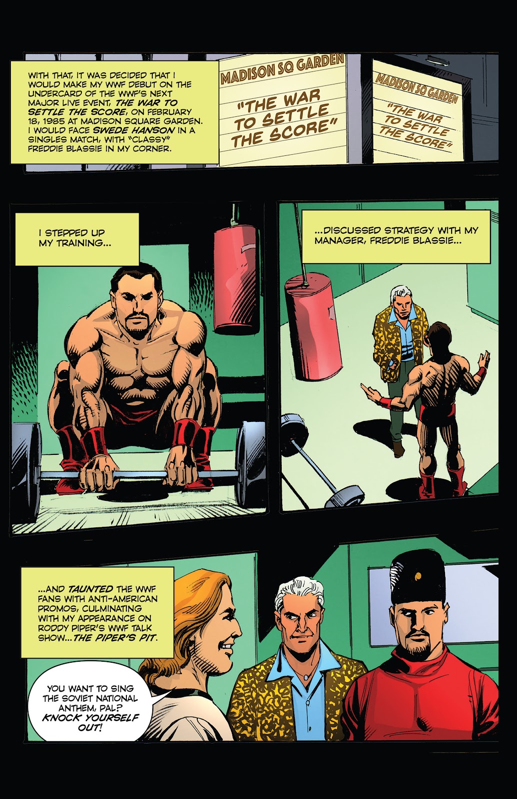 Turnbuckle Titans: Nikolai Volkoff issue 3 - Page 10