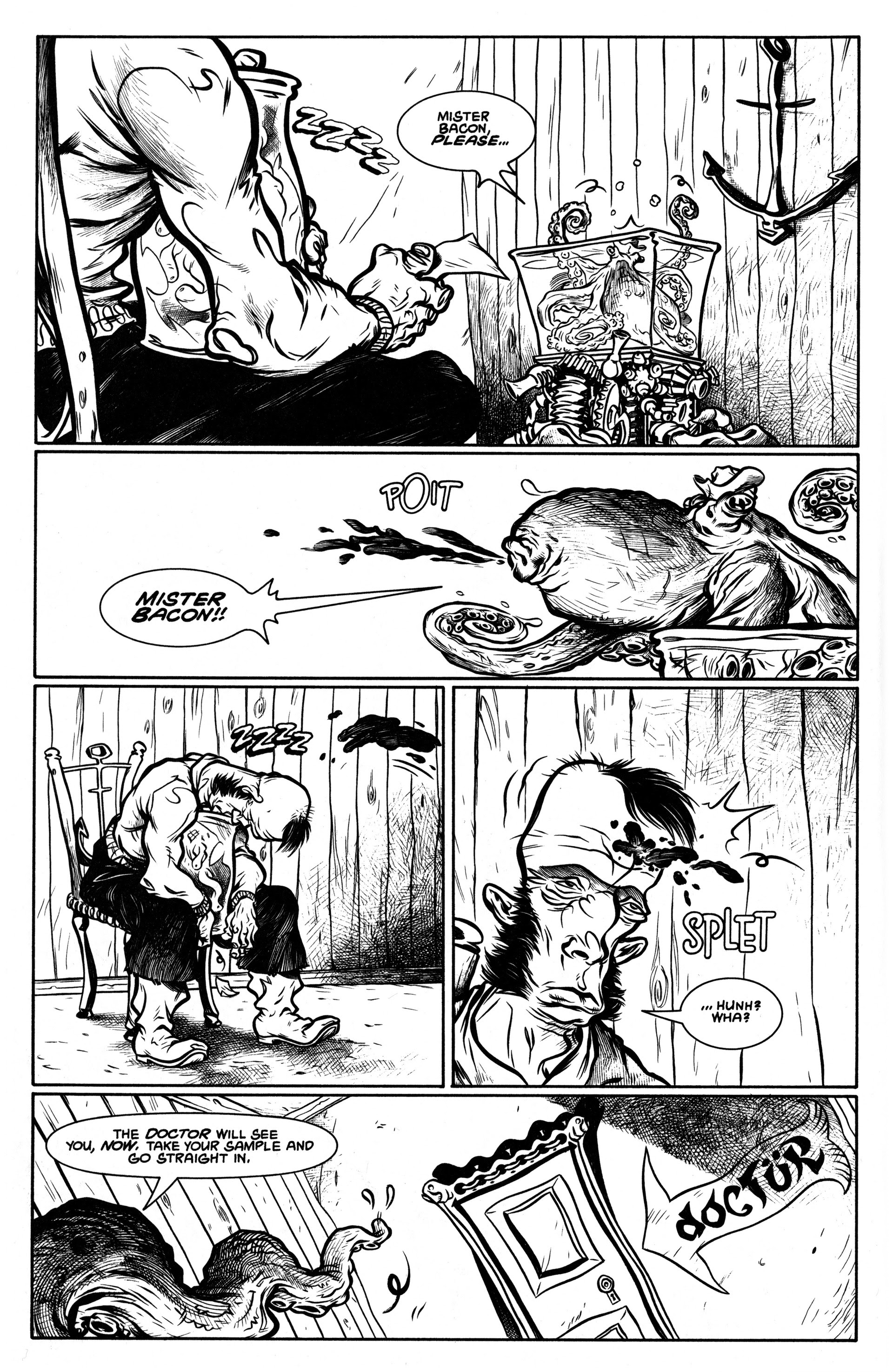 Read online Bacon and Other Monstrous Tales comic -  Issue # TPB - 71