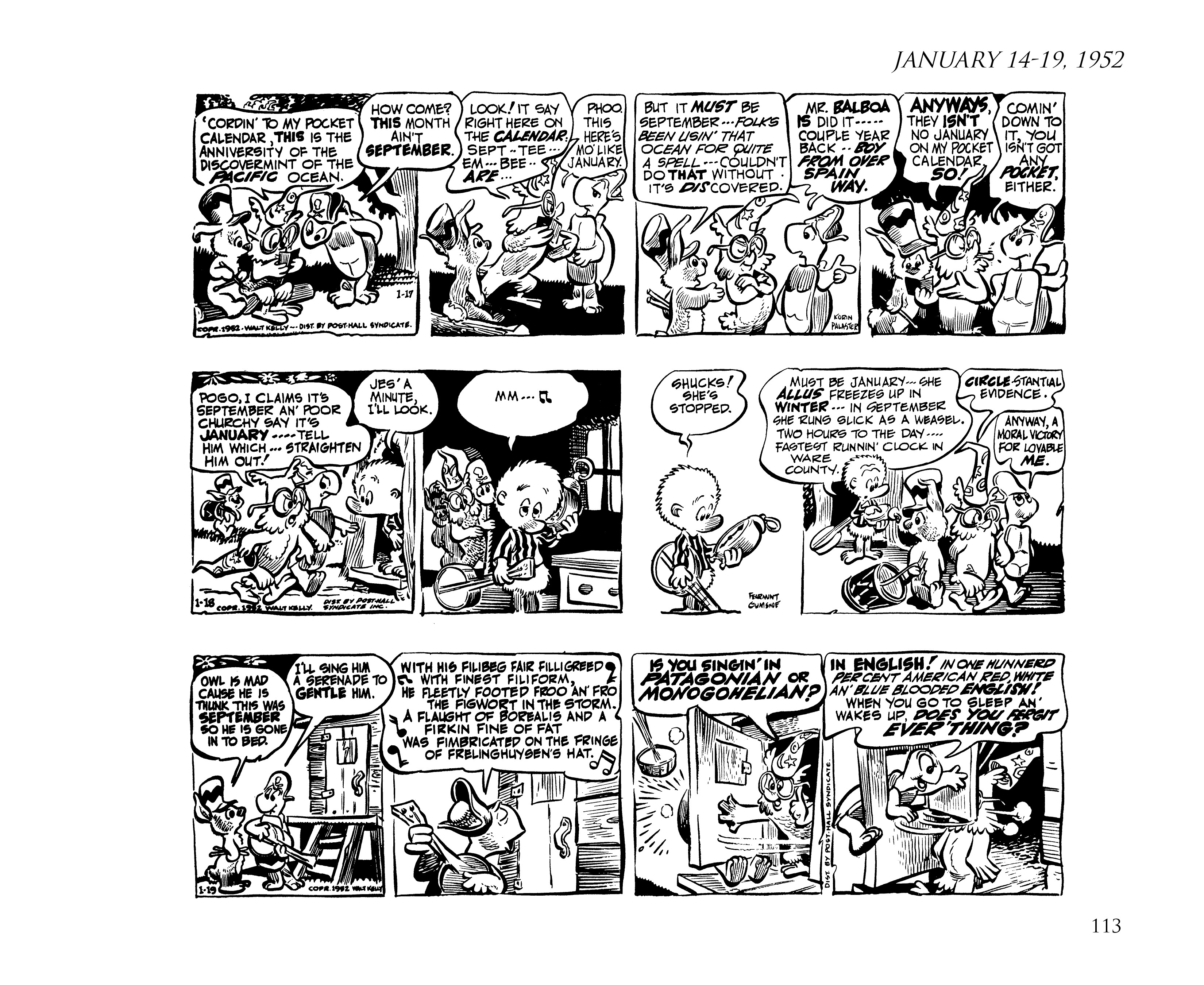 Read online Pogo by Walt Kelly: The Complete Syndicated Comic Strips comic -  Issue # TPB 2 (Part 2) - 31