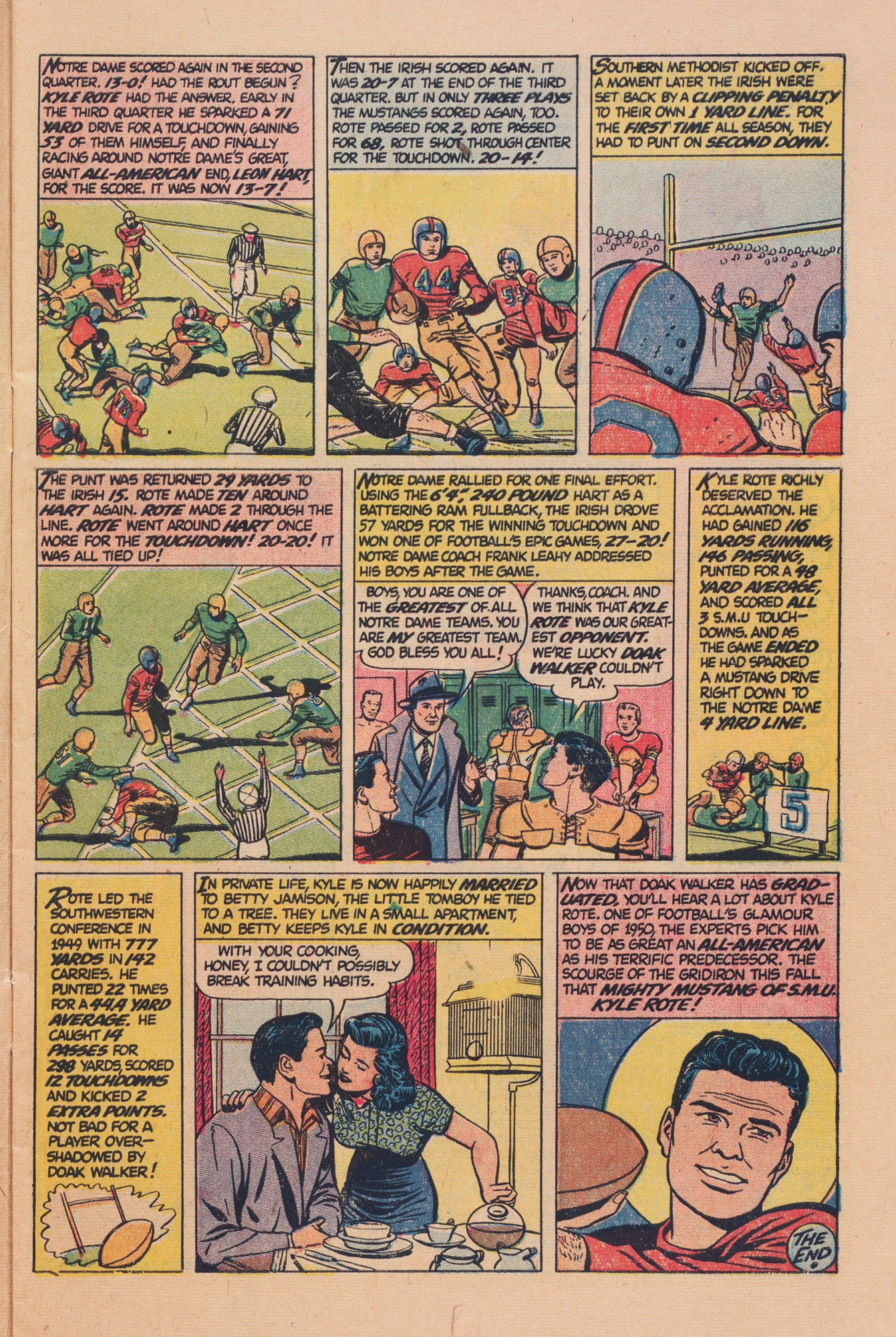 Read online Babe Ruth Sports Comics comic -  Issue #10 - 7