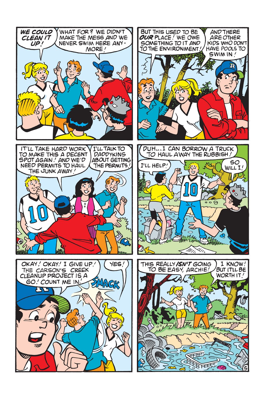 Read online Archie (1960) comic -  Issue #487 - 6
