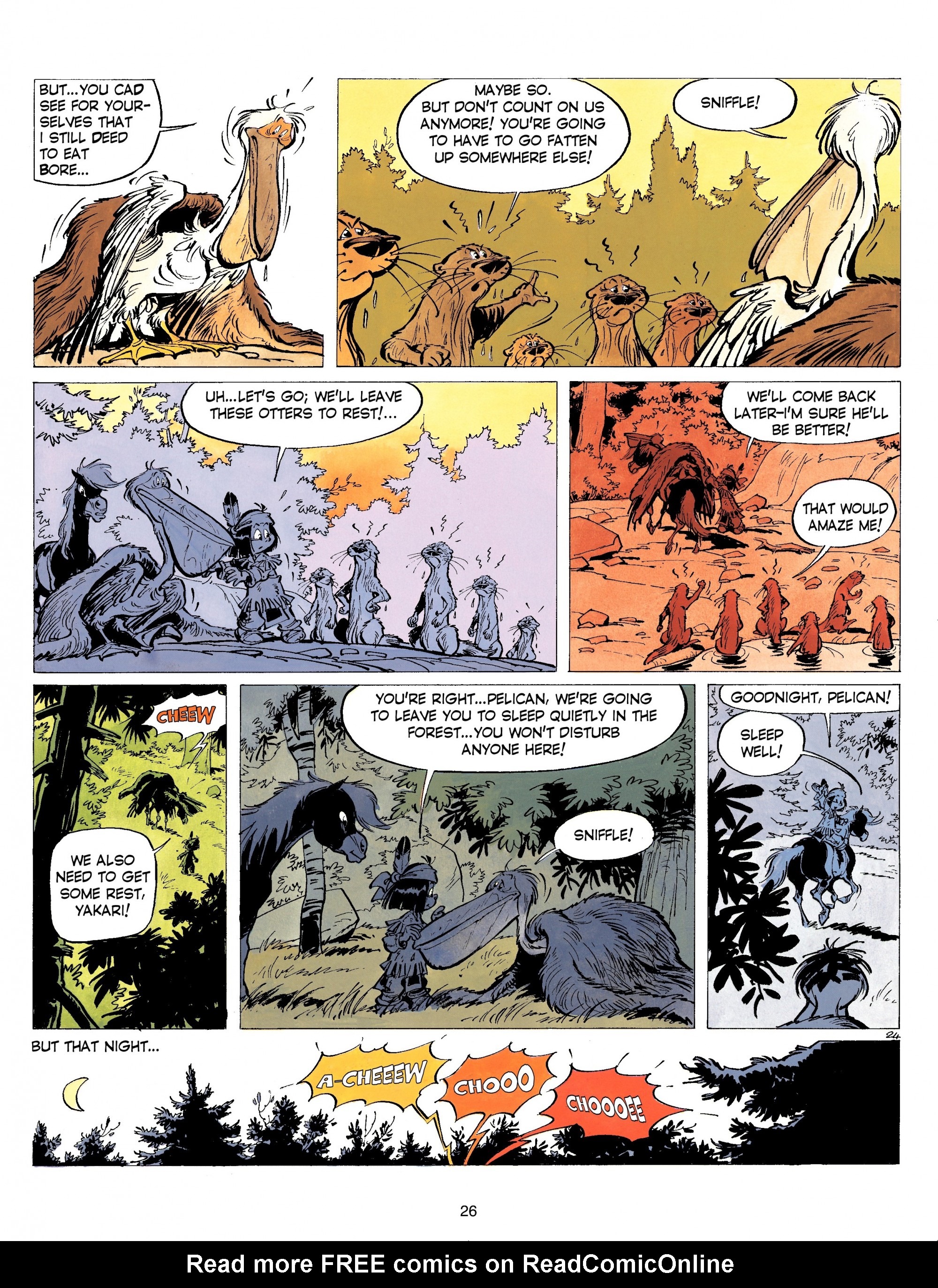 Read online Yakari comic -  Issue #5 - 26