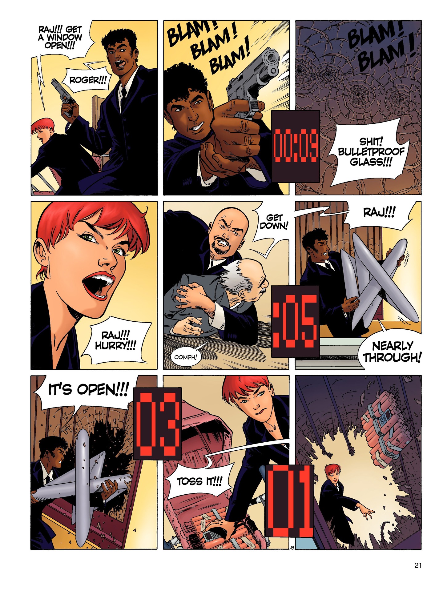 Read online Damocles comic -  Issue #3 - 21