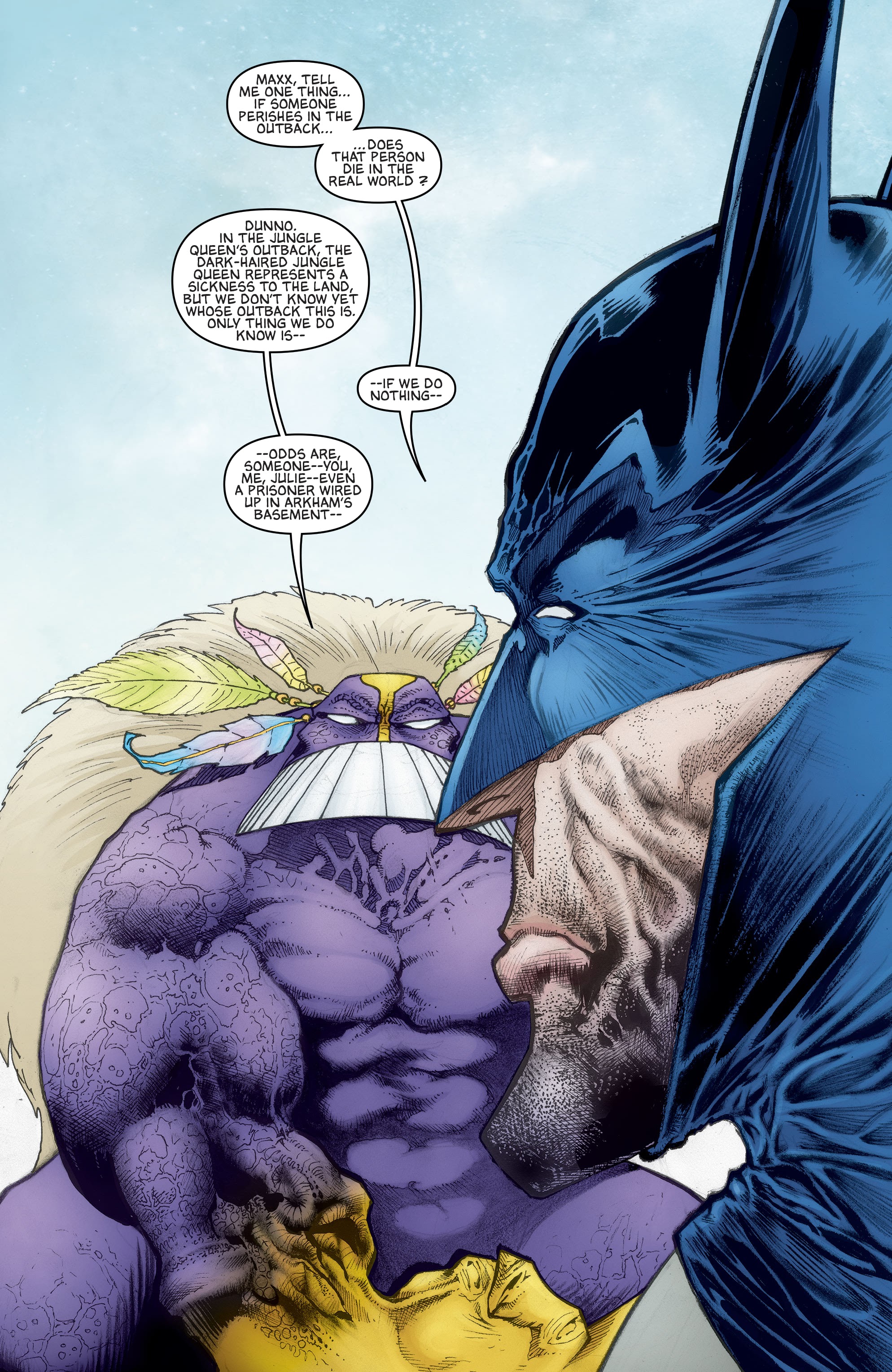Read online Batman/The Maxx: Arkham Dreams comic -  Issue #5 - 5