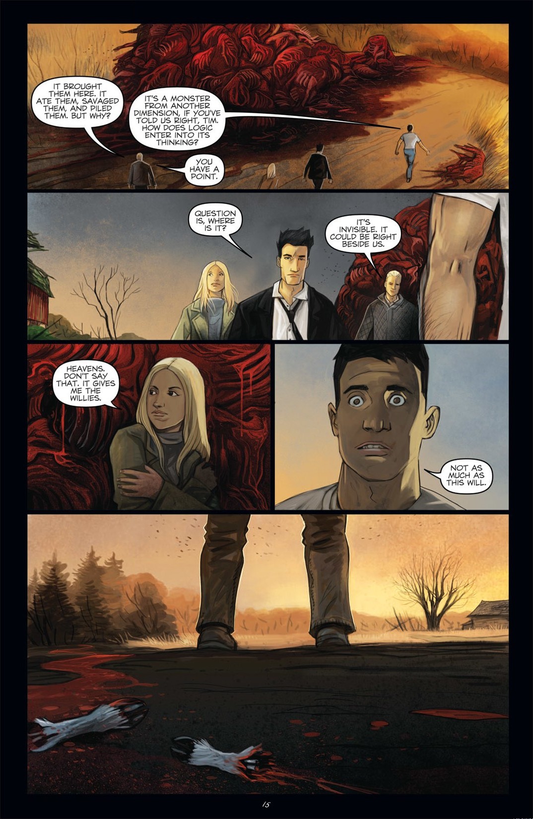 Read online H.P. Lovecraft's The Dunwich Horror comic -  Issue #1 - 18