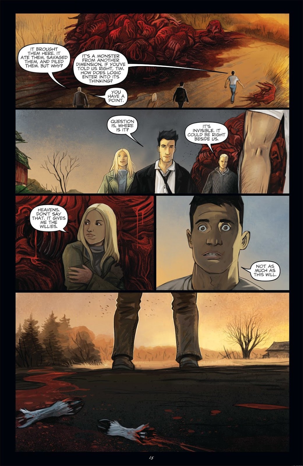 H.P. Lovecraft's The Dunwich Horror issue 1 - Page 18