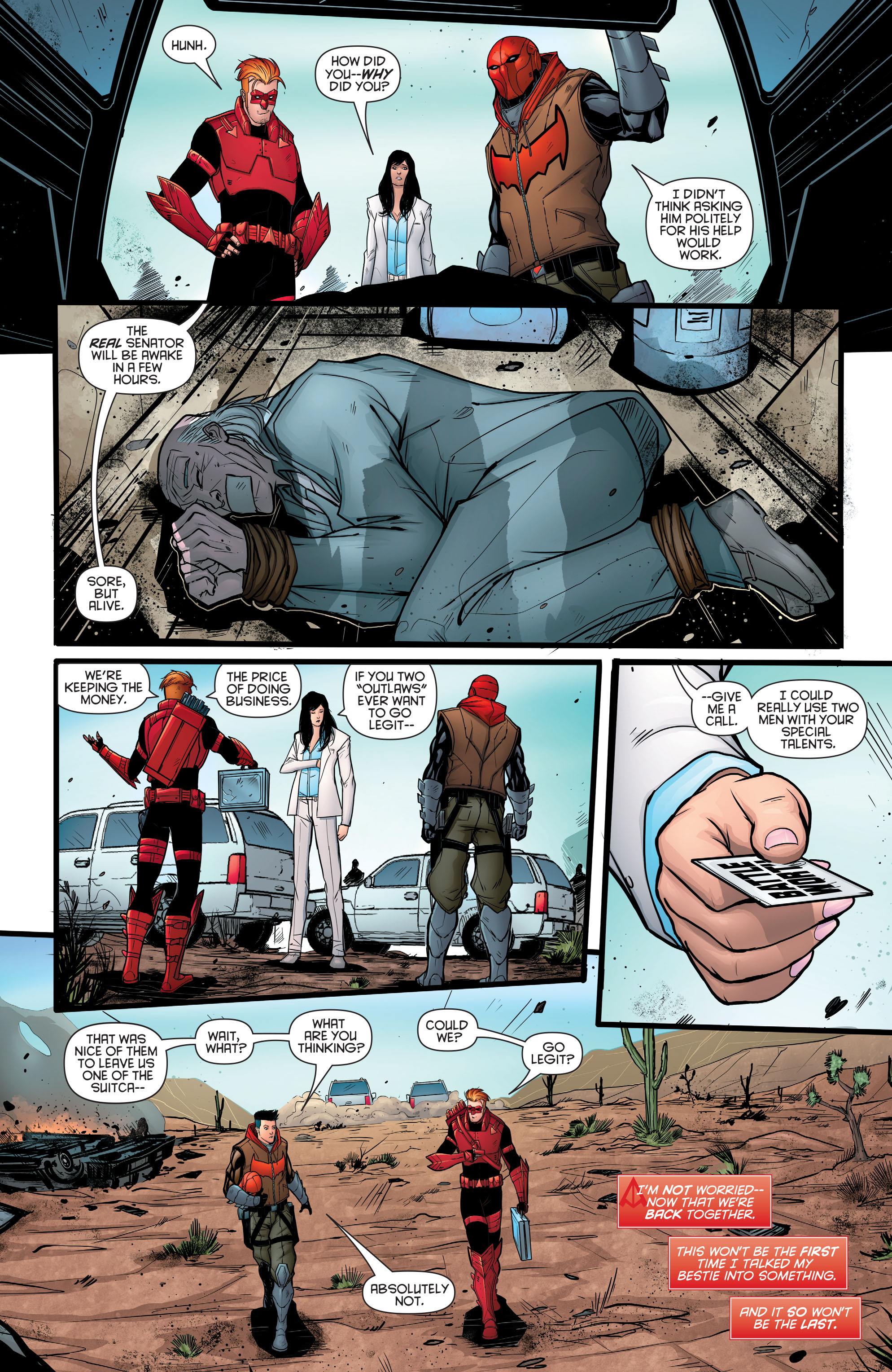 Read online Red Hood/Arsenal comic -  Issue #1 - 19