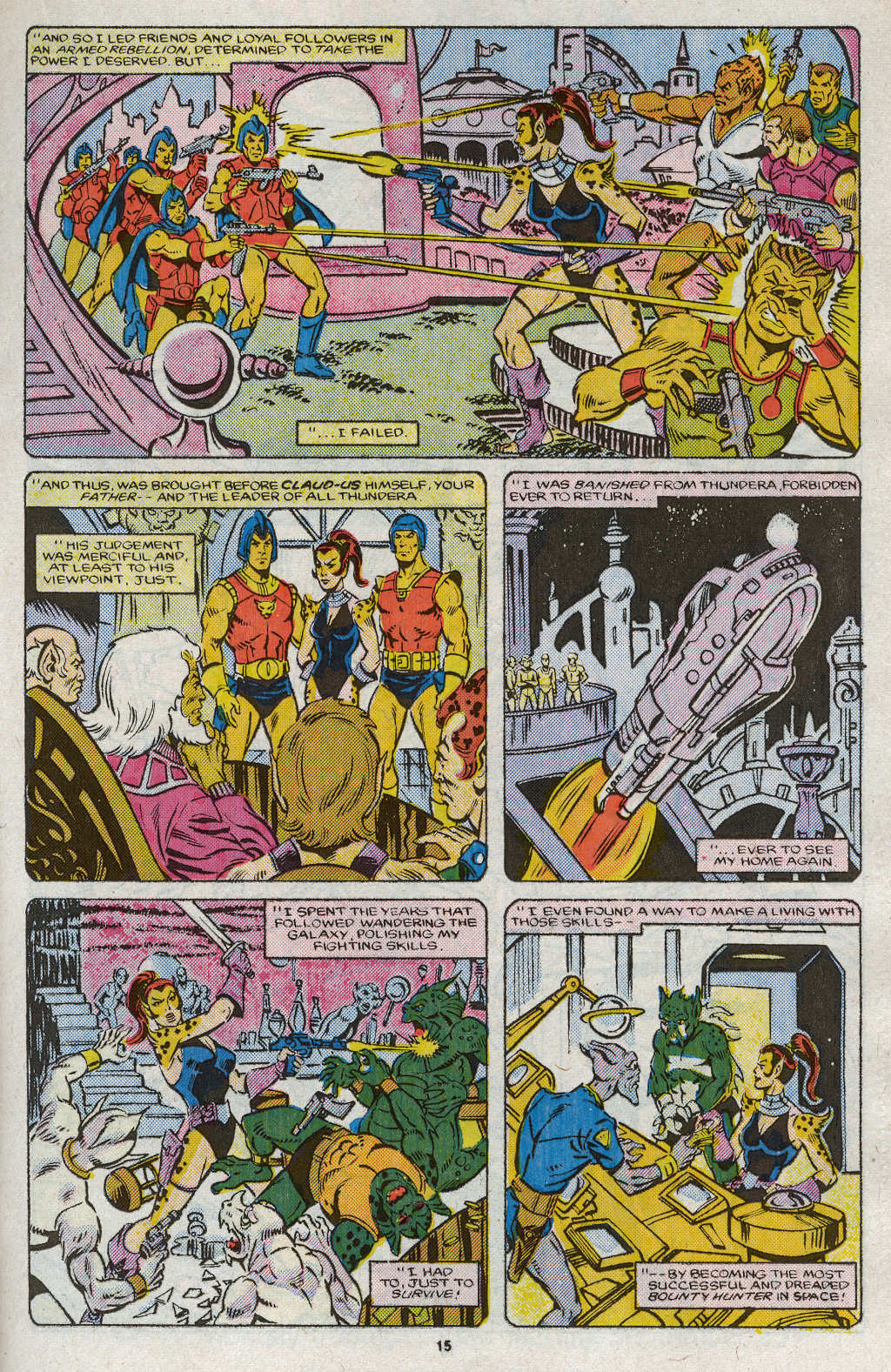 Read online ThunderCats (1985) comic -  Issue #4 - 21