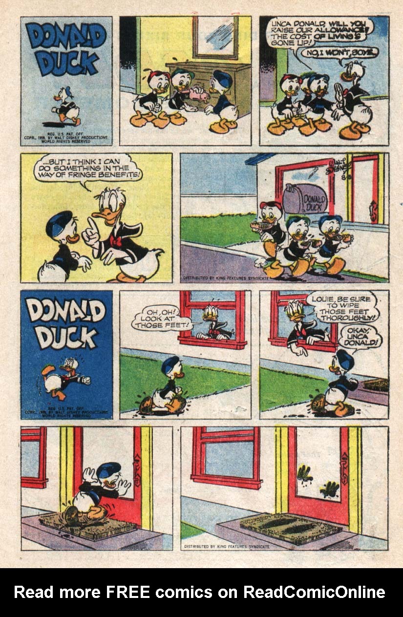 Read online Walt Disney's Comics and Stories comic -  Issue #254 - 34