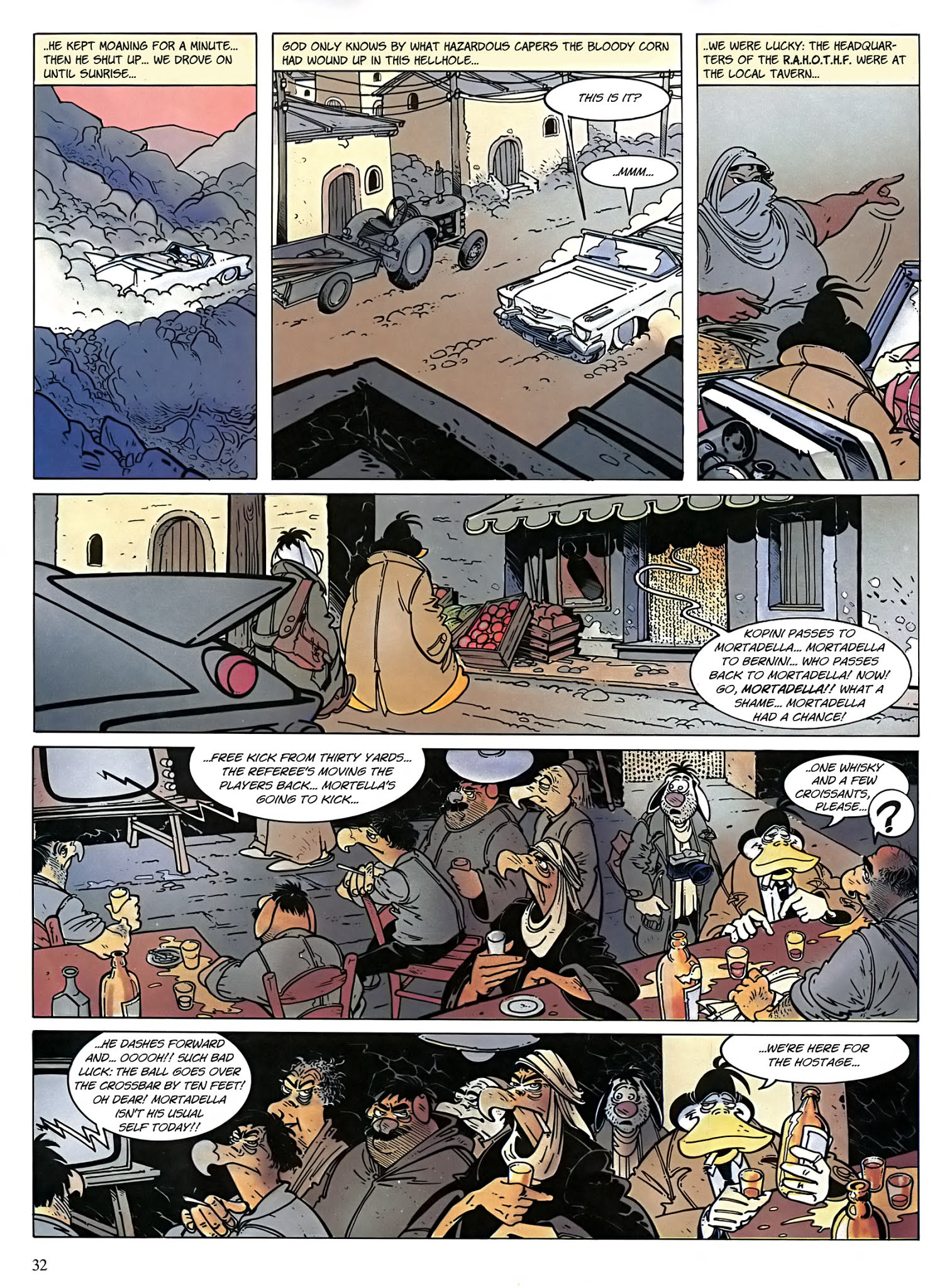 Read online Une enquête de l'inspecteur Canardo comic -  Issue #6 - 31