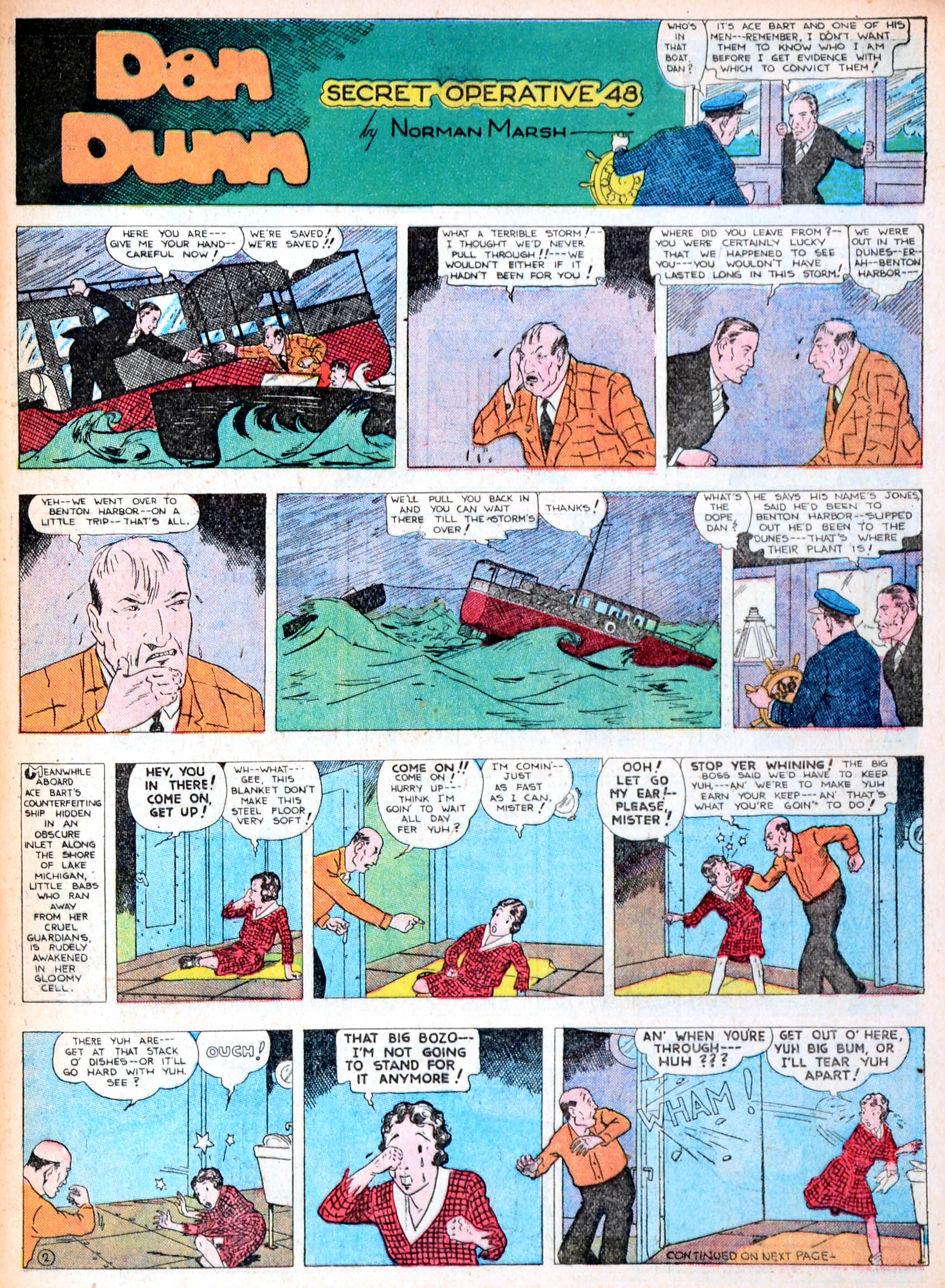 Read online Famous Funnies comic -  Issue #13 - 56