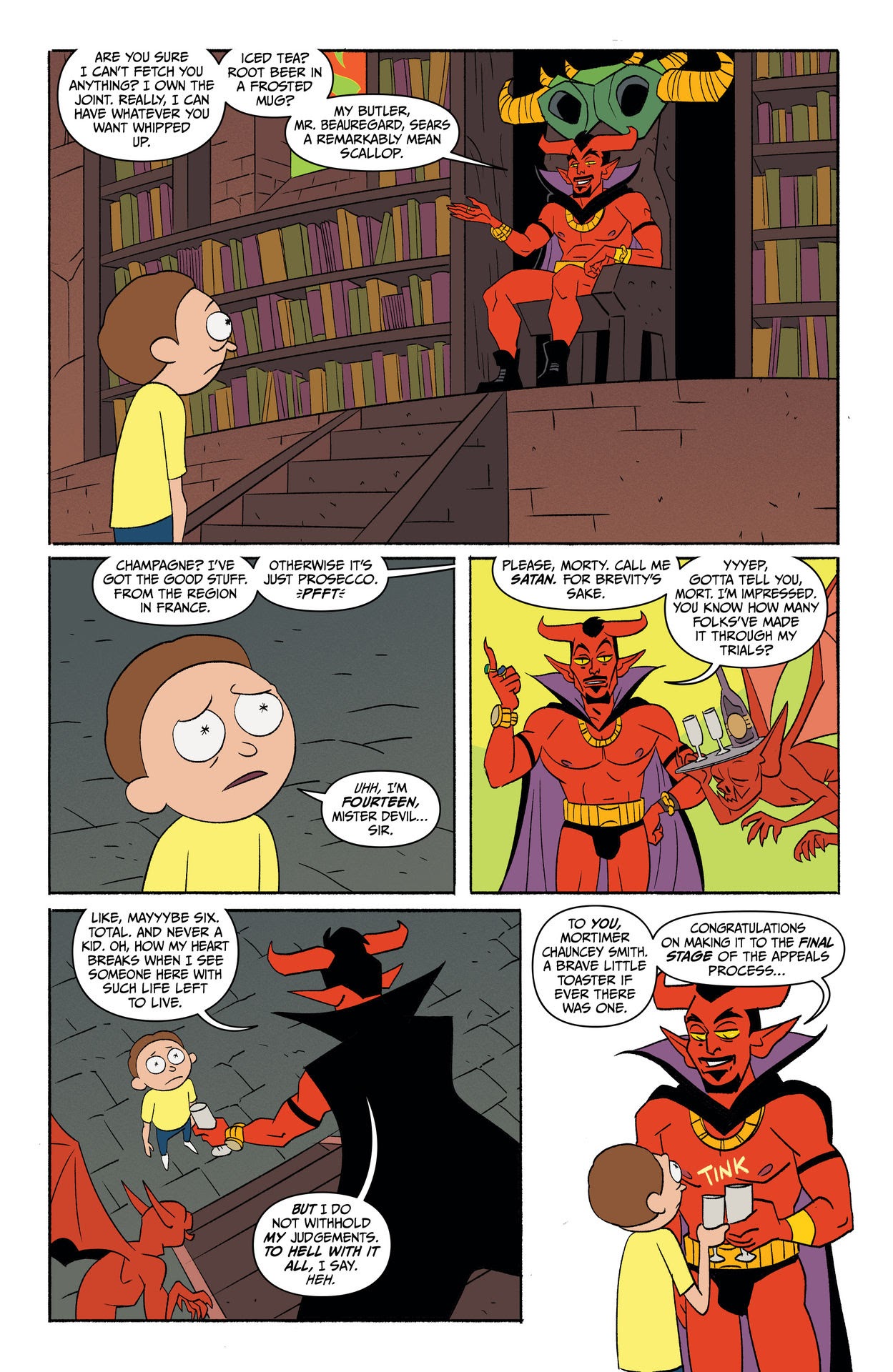 Read online Rick and Morty: Go to Hell comic -  Issue #5 - 3