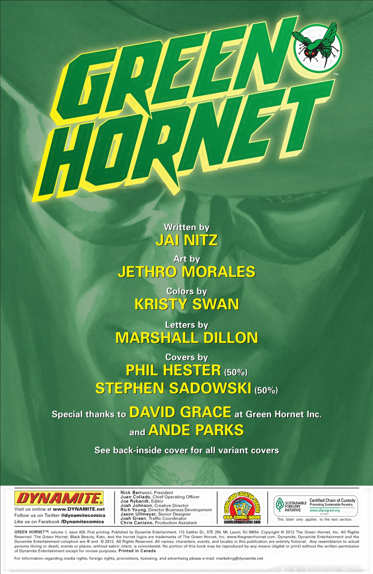 Read online Green Hornet comic -  Issue #28 - 3