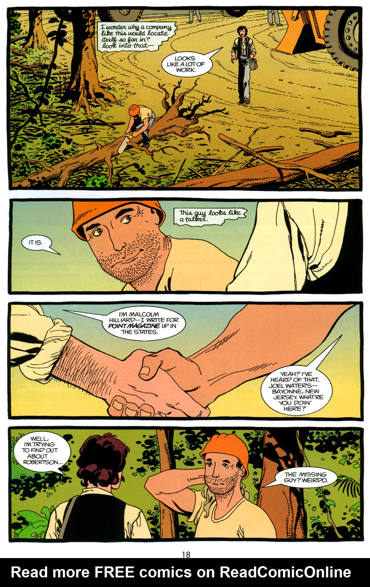 Read online The Amazon comic -  Issue #1 - 19