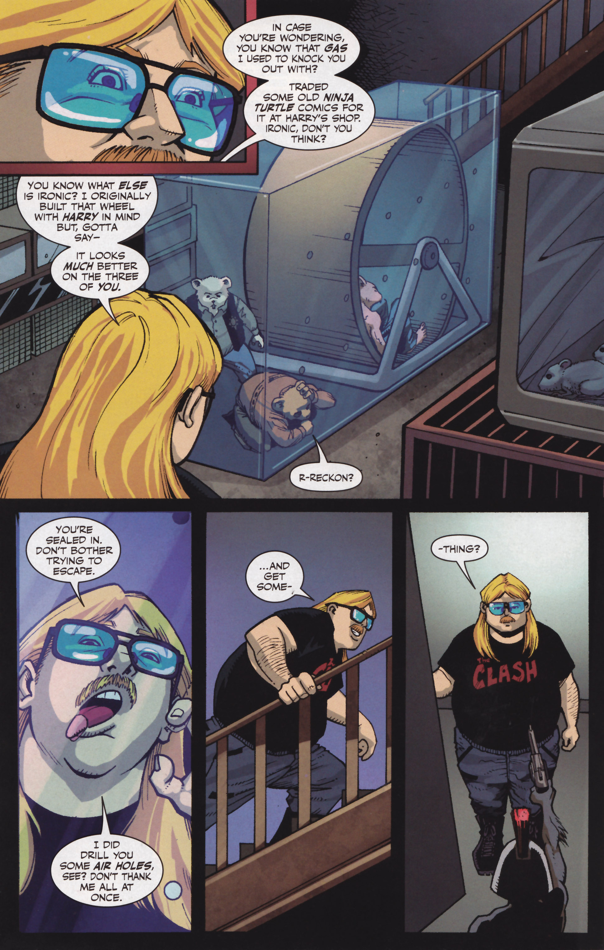 Read online Adolescent Radioactive Black Belt Hamsters (2008) comic -  Issue #4 - 22