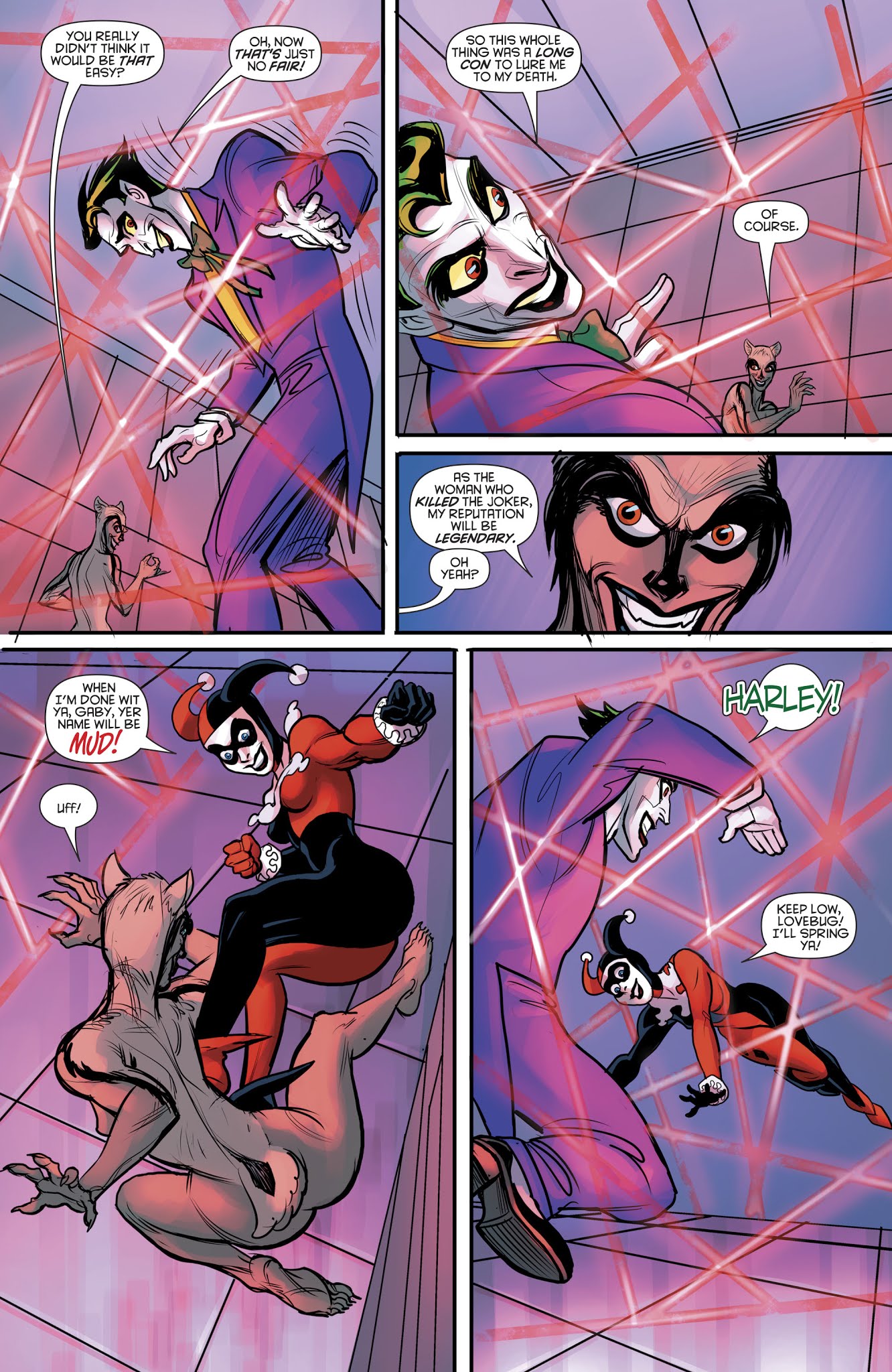 Read online Harley Quinn: Harley Loves Joker comic -  Issue #2 - 17