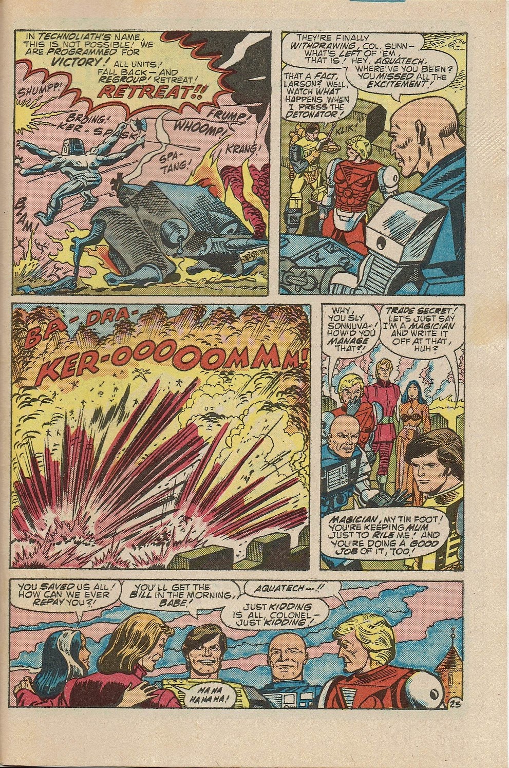 Read online ManTech Robot Warriors comic -  Issue #3 - 33