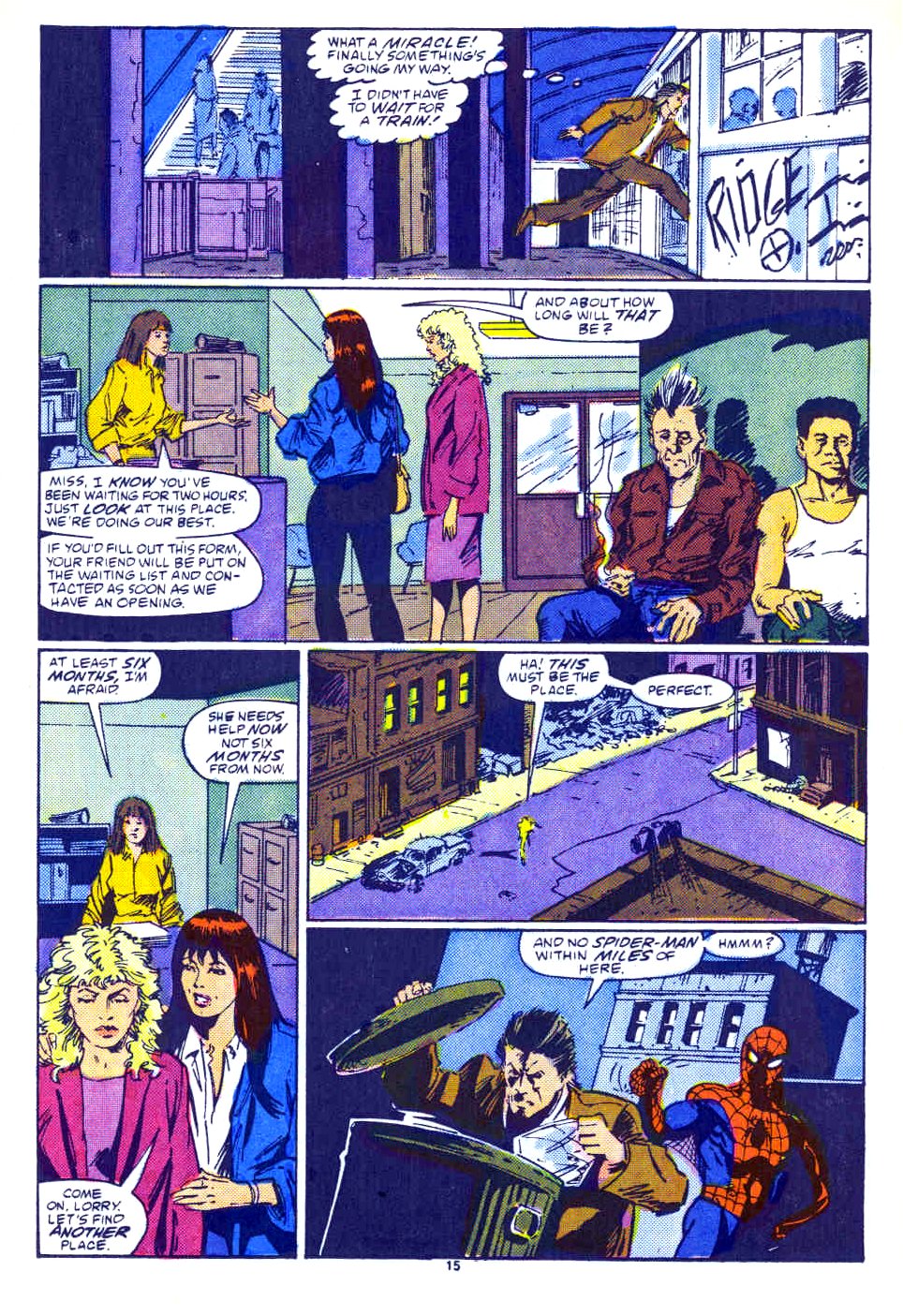 Read online Web of Spider-Man (1985) comic -  Issue #49 - 12