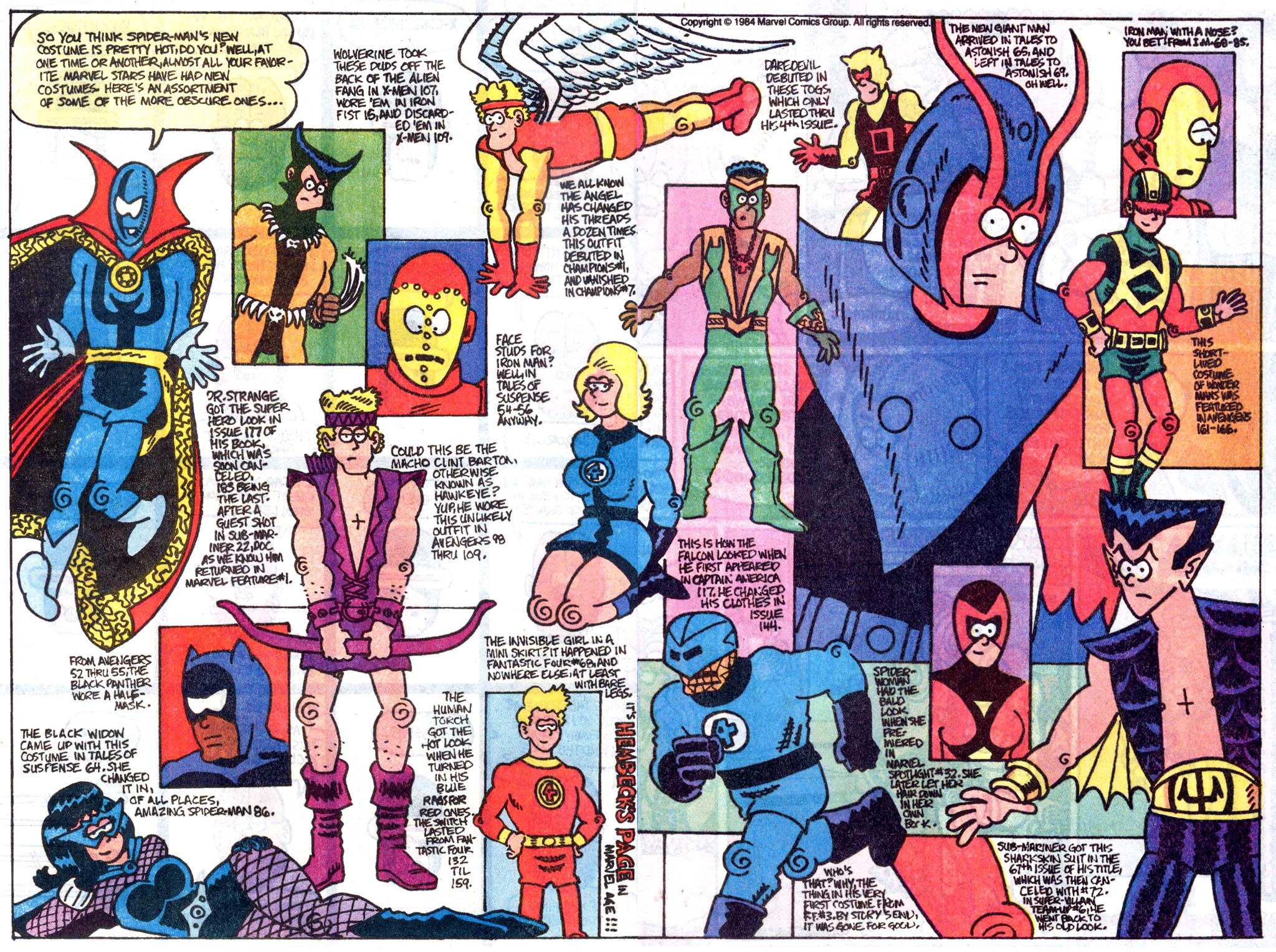 Read online Fred Hembeck Sells the Marvel Universe comic -  Issue # Full - 6