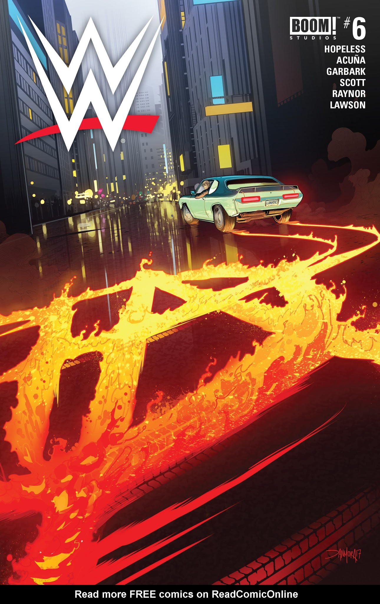 Read online WWE comic -  Issue #6 - 1