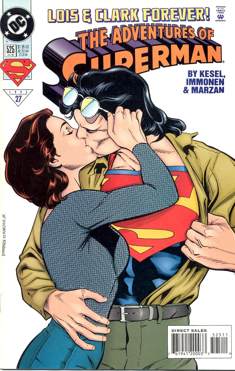 Read online Adventures of Superman (1987) comic -  Issue #525 - 1
