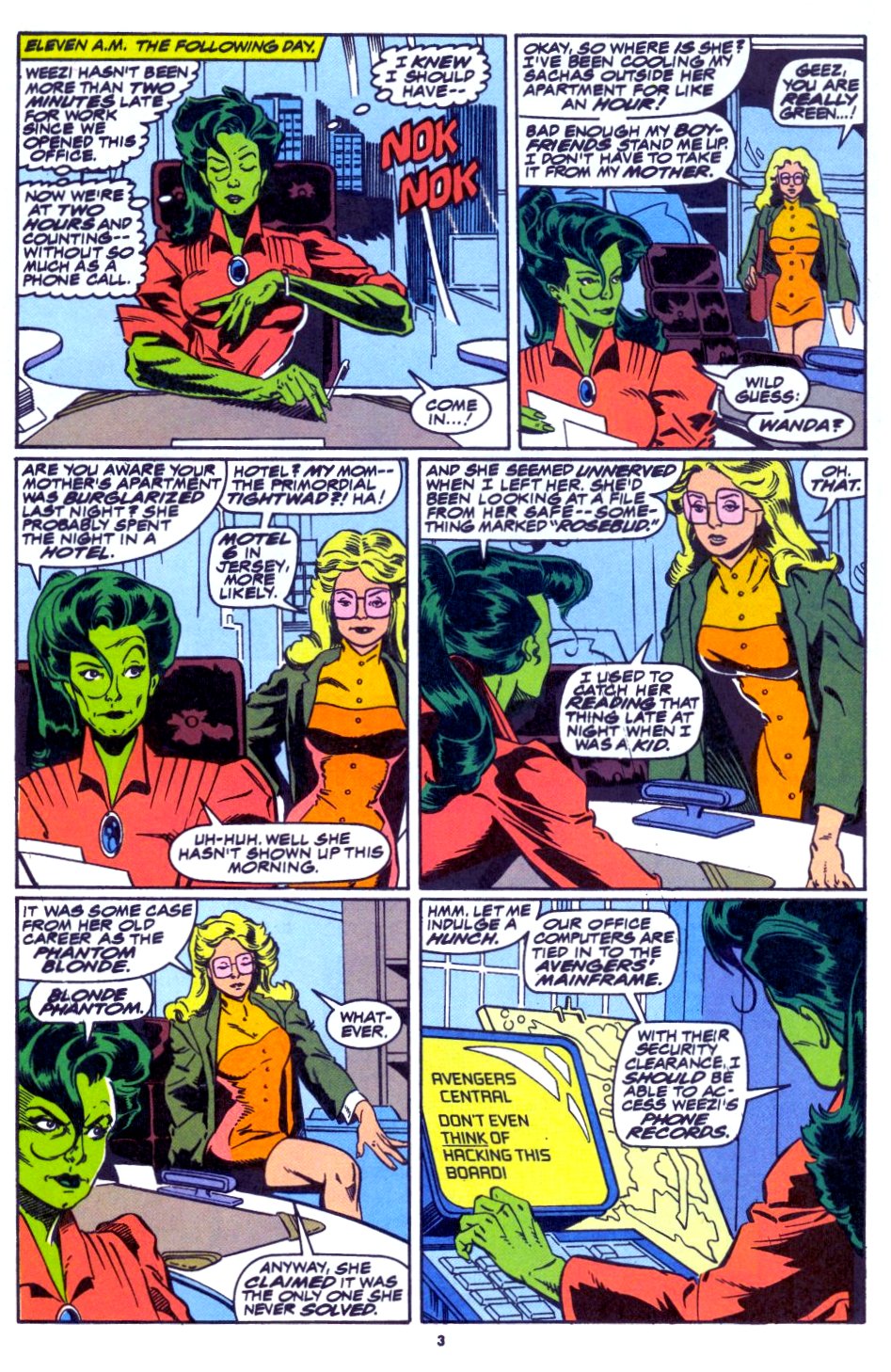Read online The Sensational She-Hulk comic -  Issue #21 - 4