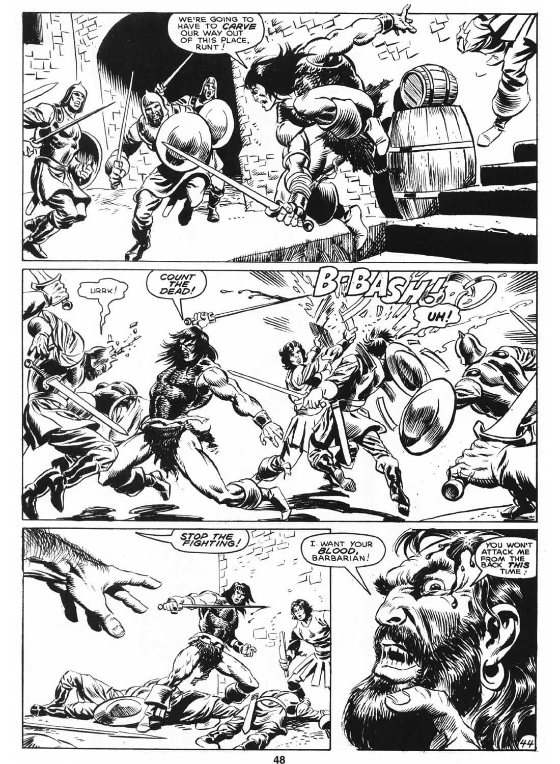 The Savage Sword Of Conan issue 159 - Page 47