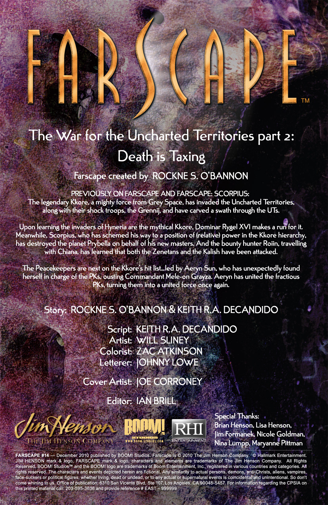 Read online Farscape (2009) comic -  Issue #14 - 2