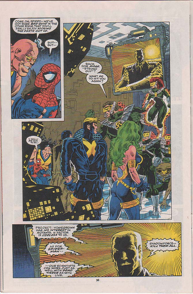 Spider-Man and X-Factor: Shadowgames issue 1 - Page 22