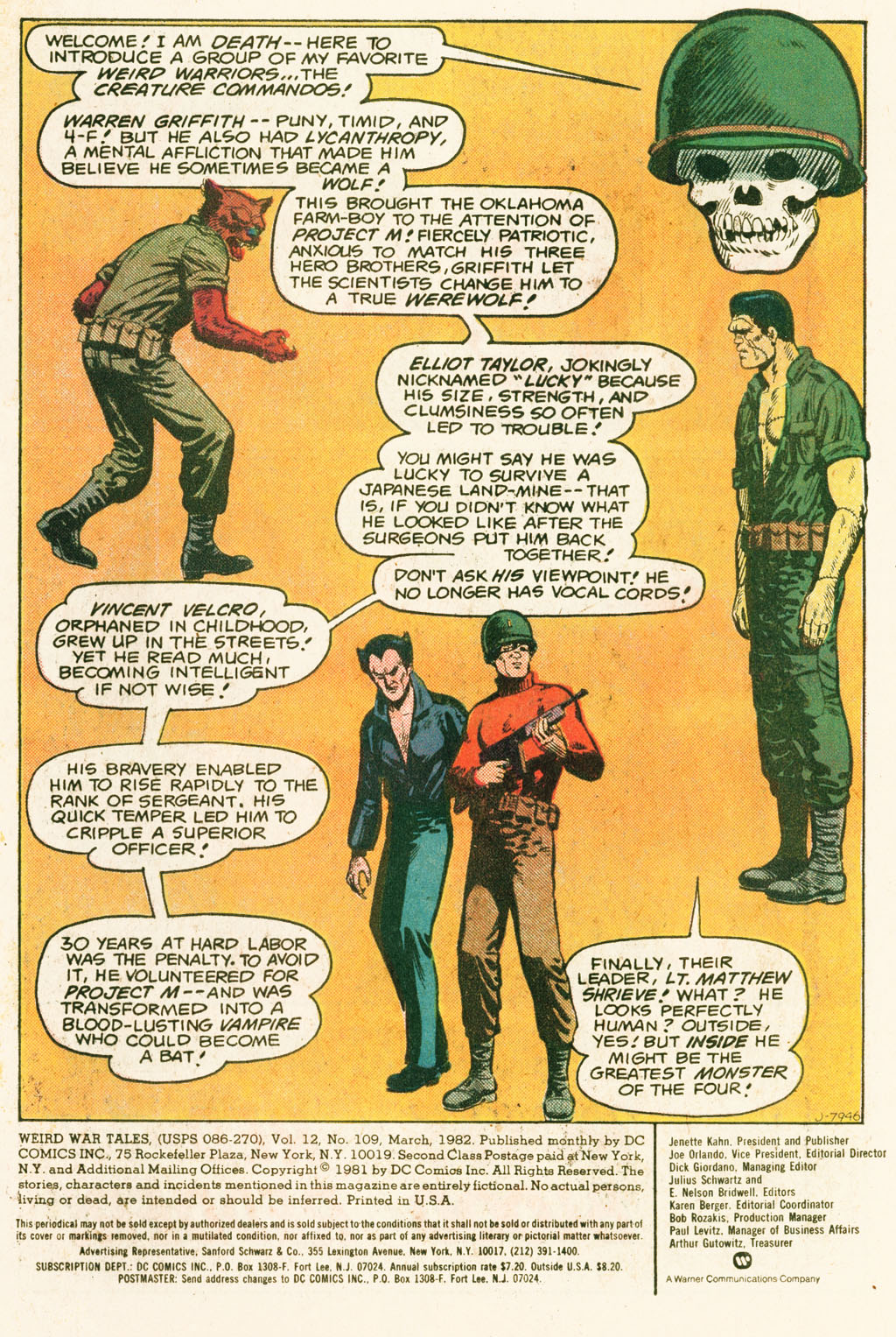 Read online Weird War Tales (1971) comic -  Issue #109 - 3