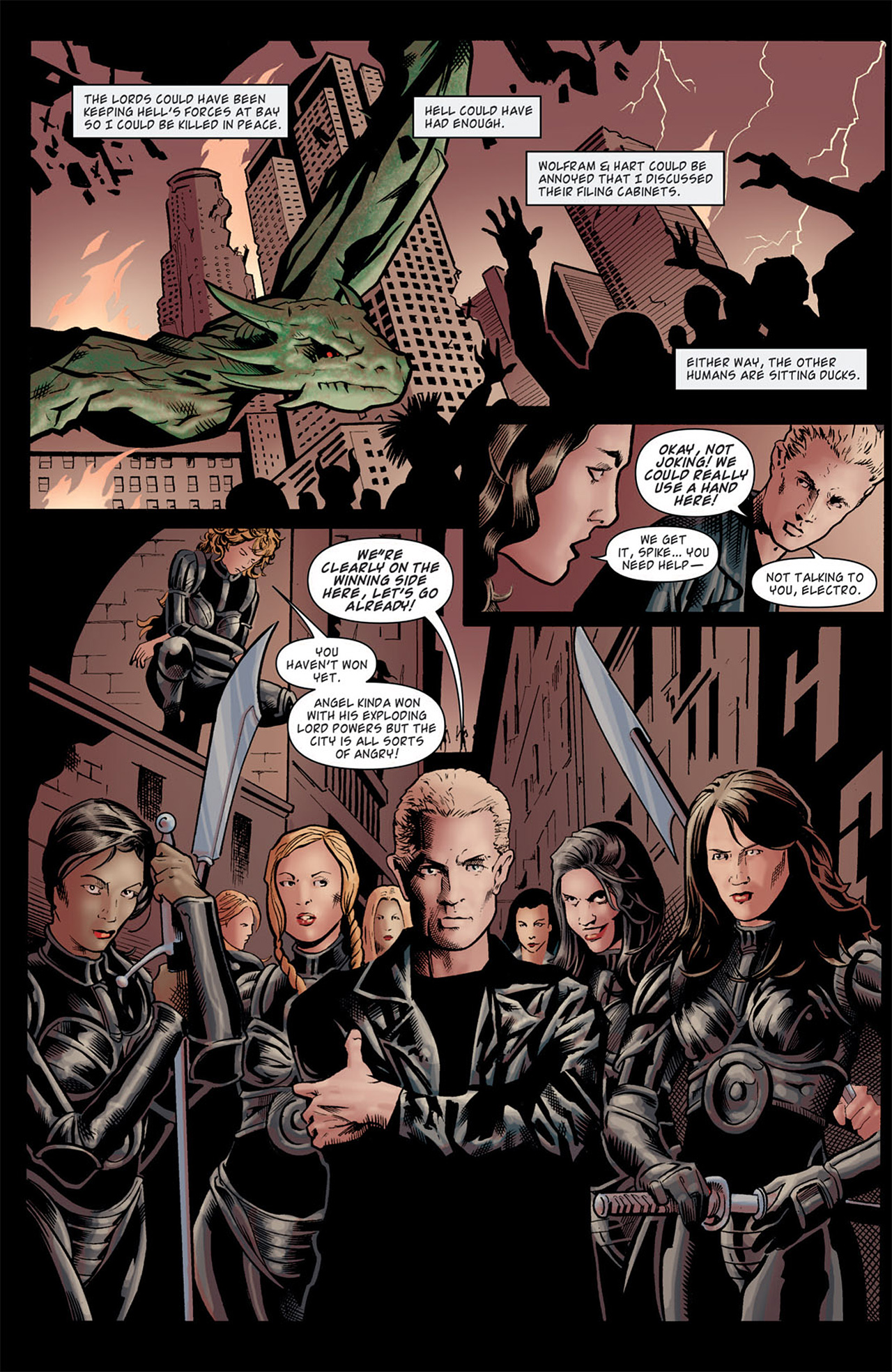 Read online Angel: After The Fall comic -  Issue #9 - 14