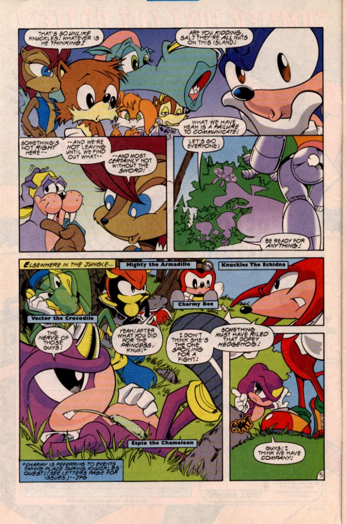 Read online Sonic vs. Knuckles comic -  Issue # Full - 8
