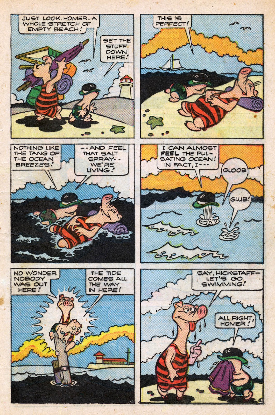 Read online Comedy Comics (1942) comic -  Issue #33 - 22