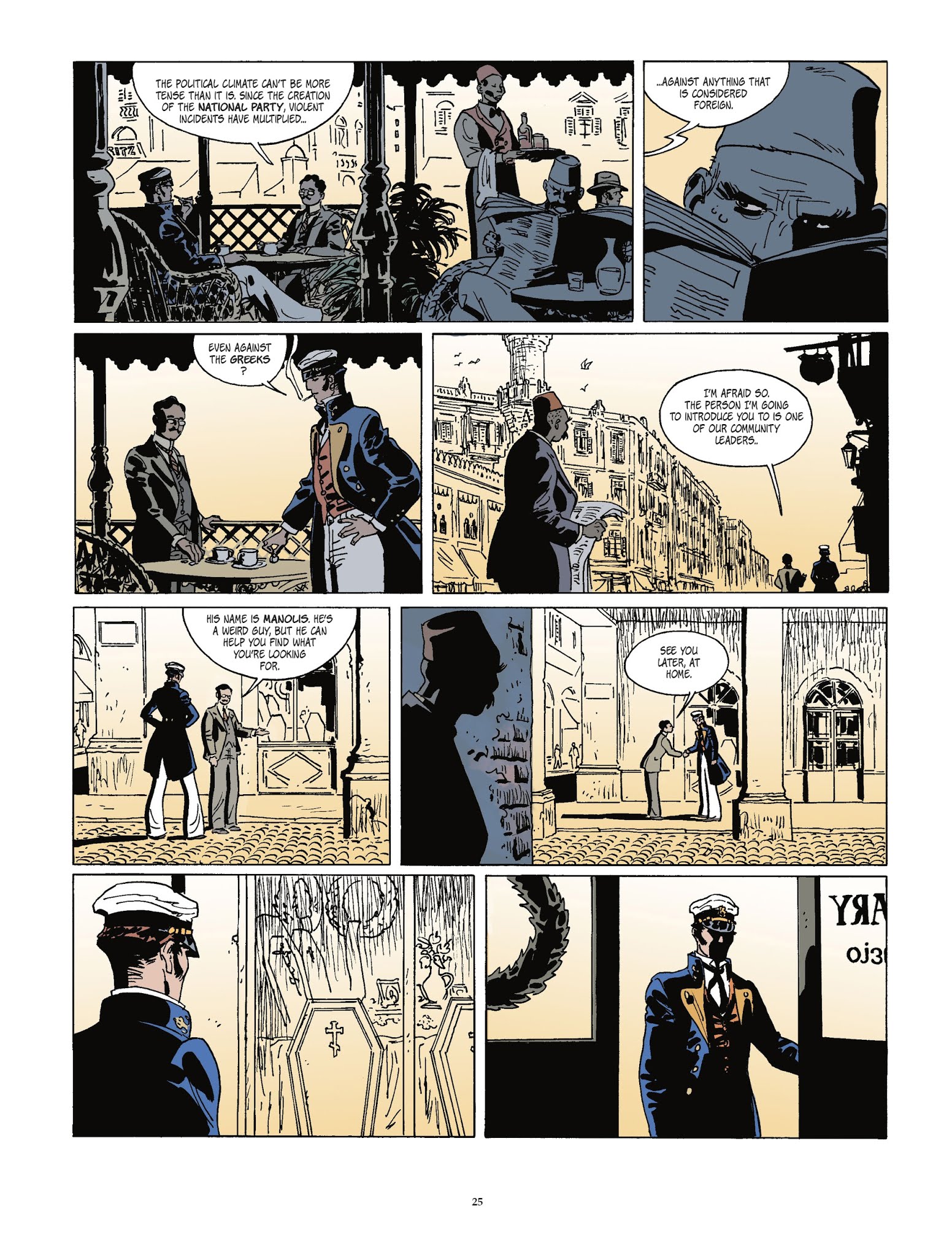 Read online Corto Maltese [GER] comic -  Issue #16 - 25