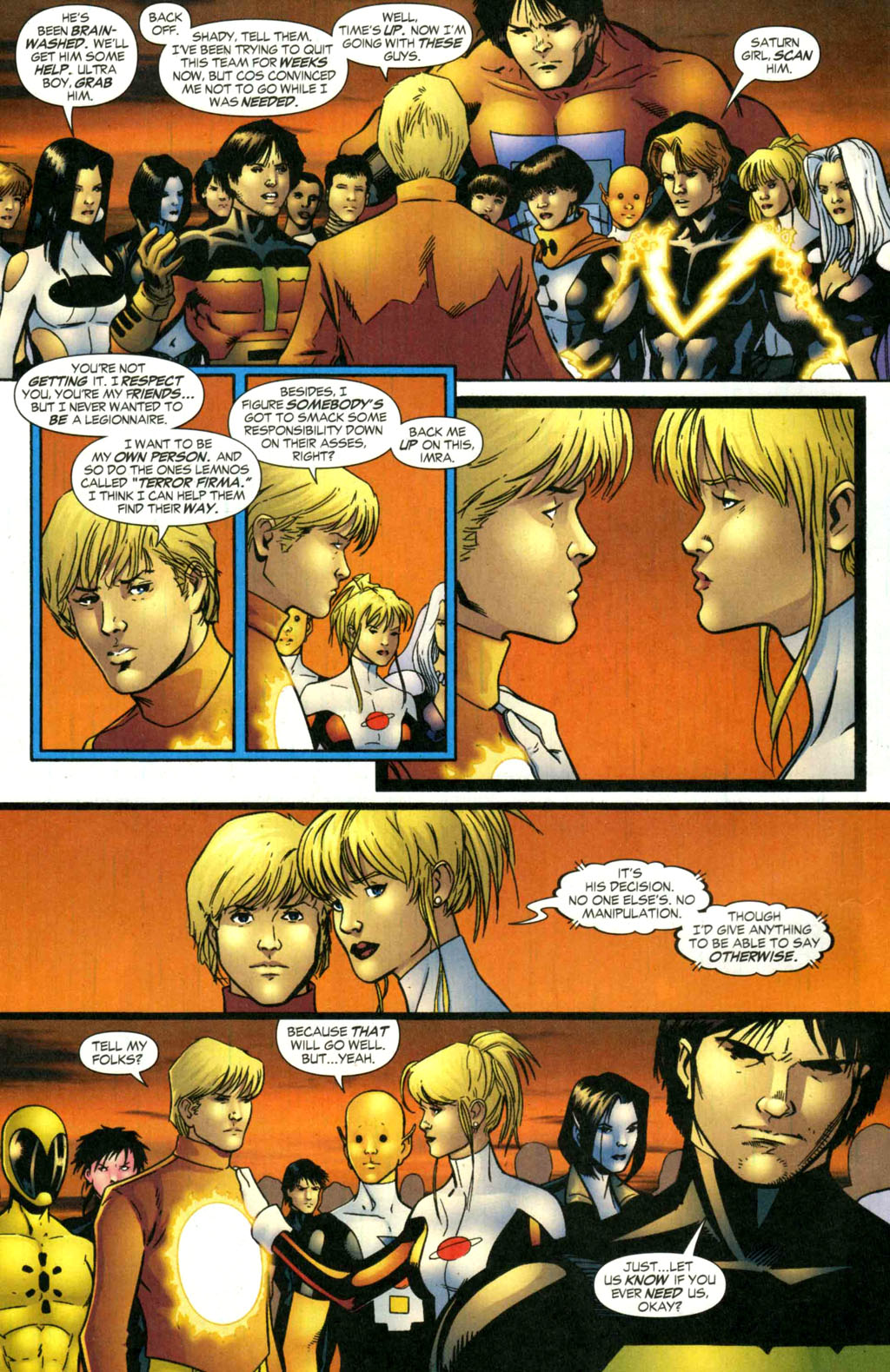 Read online Legion of Super-Heroes (2005) comic -  Issue #13 - 21