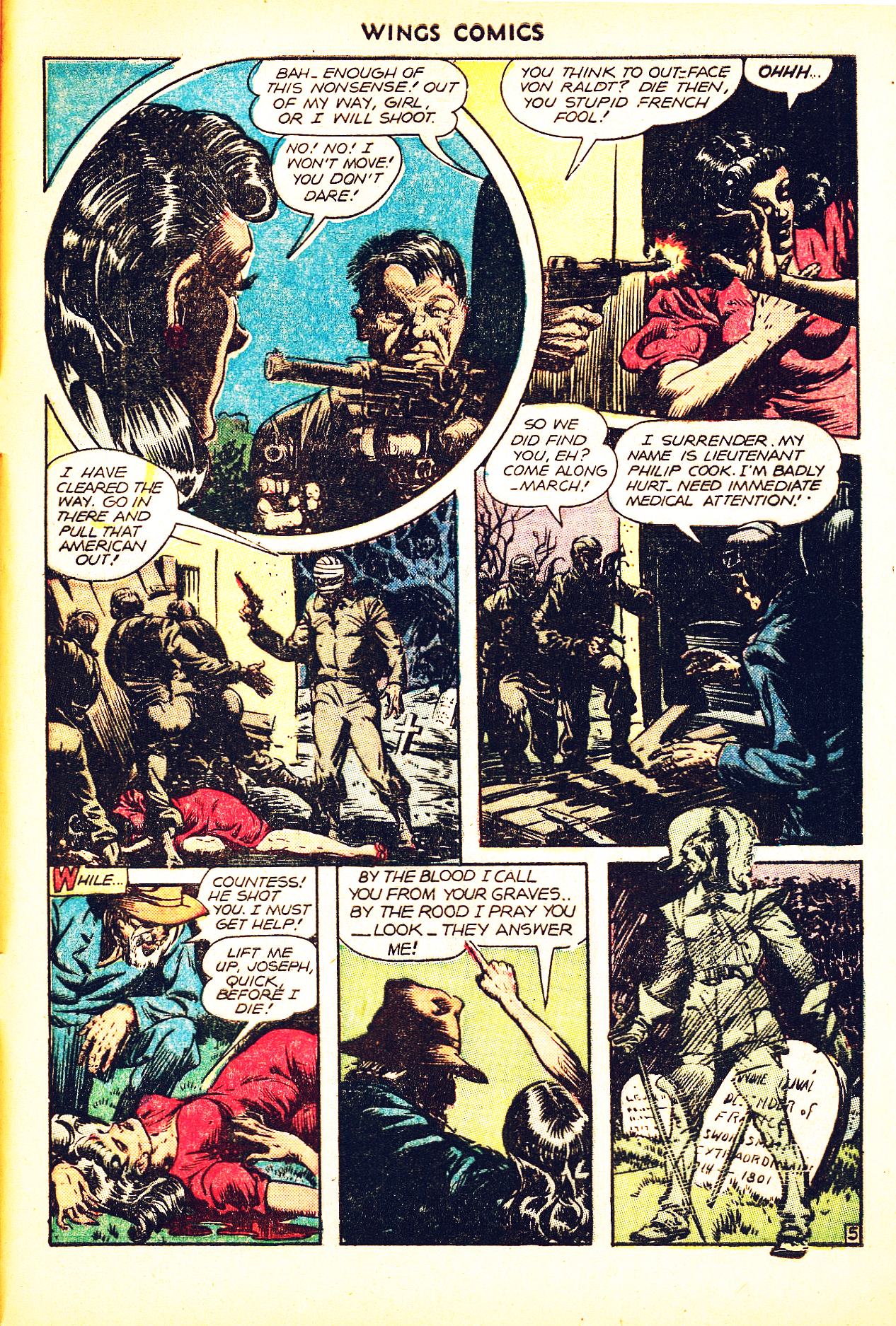 Read online Wings Comics comic -  Issue #75 - 47