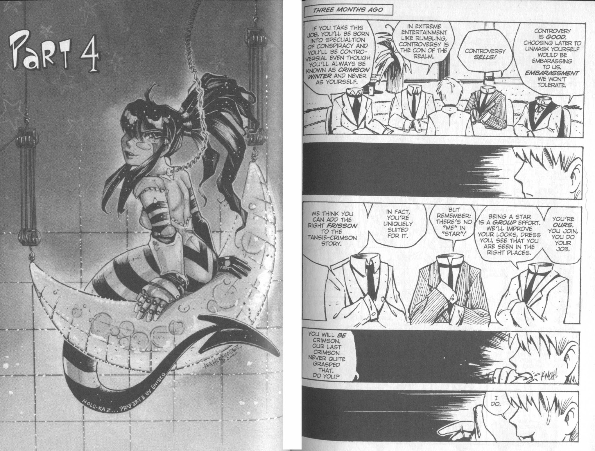 Read online Rumble Girls: Silky Warrior Tansie comic -  Issue #4 - 1