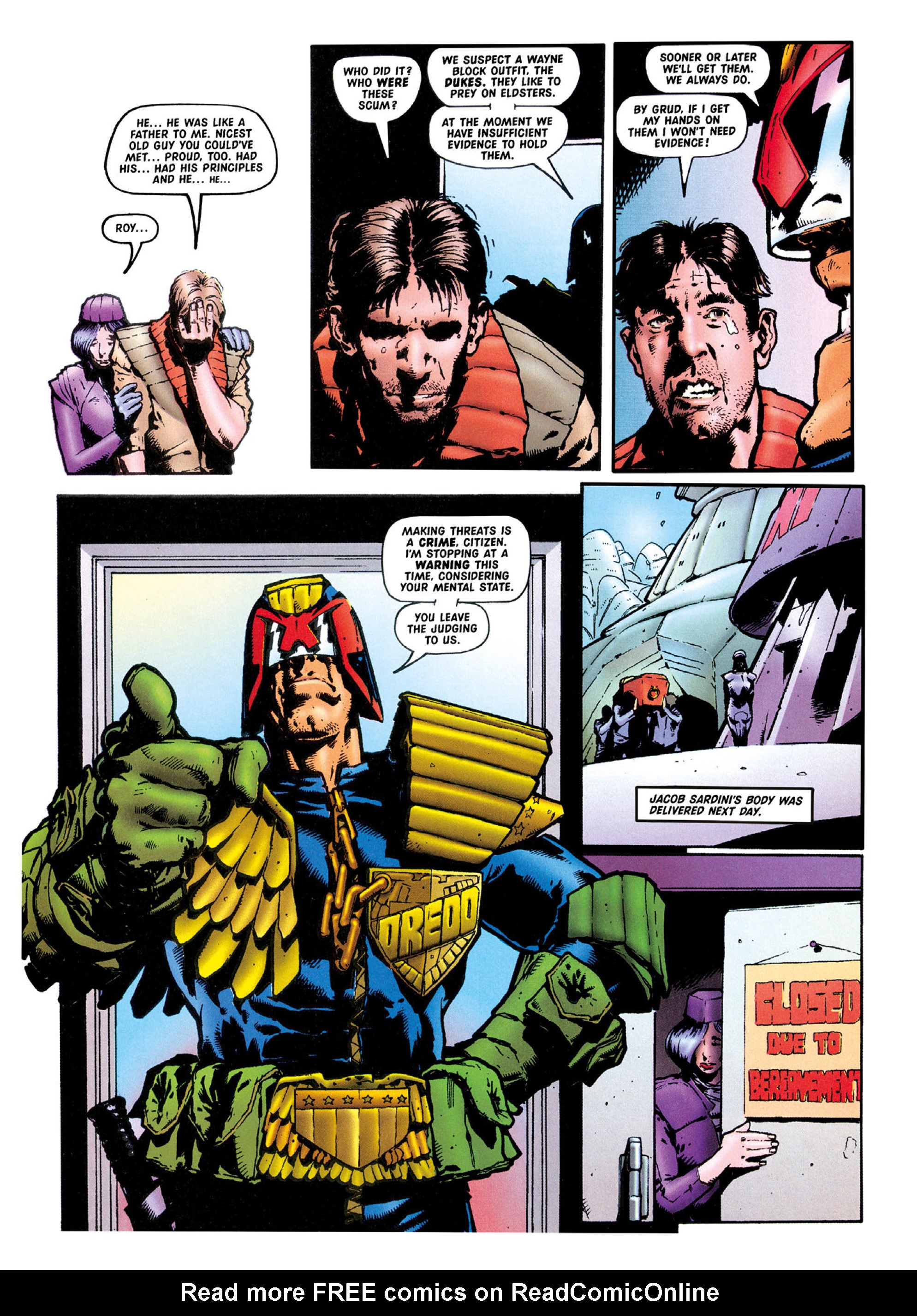 Read online Judge Dredd: The Complete Case Files comic -  Issue # TPB 28 - 39