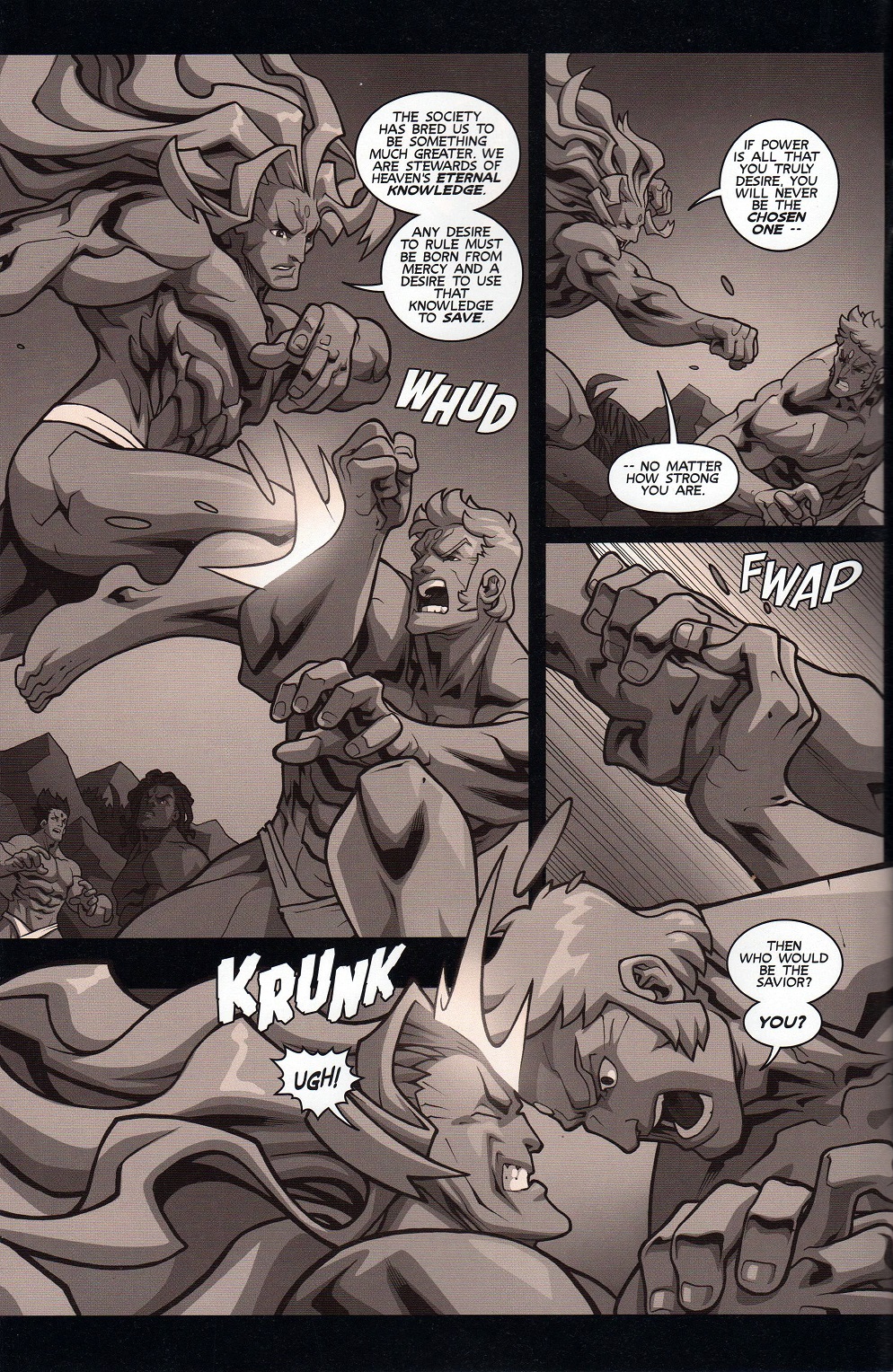 Street Fighter Unlimited issue 8 - Page 4