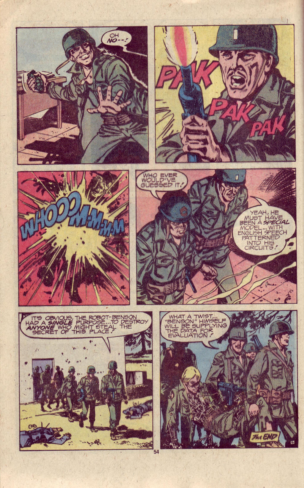 Read online G.I. Combat (1952) comic -  Issue #211 - 54
