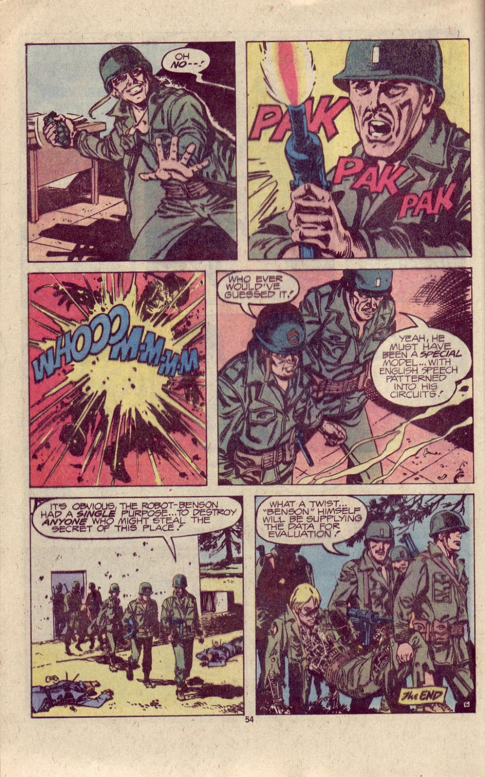 G.I. Combat (1952) issue 211 - Page 54