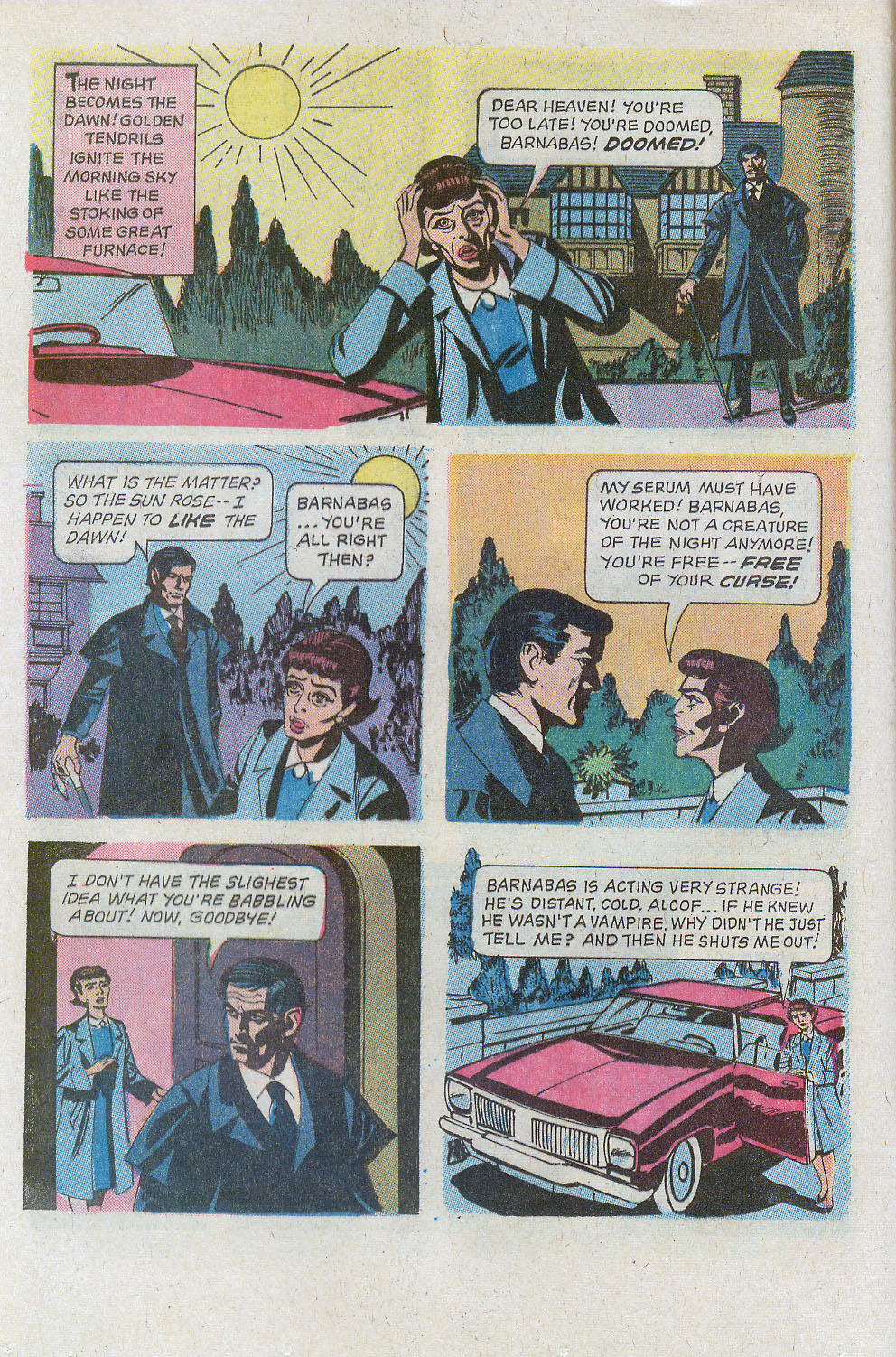 Read online Dark Shadows (1969) comic -  Issue #25 - 12