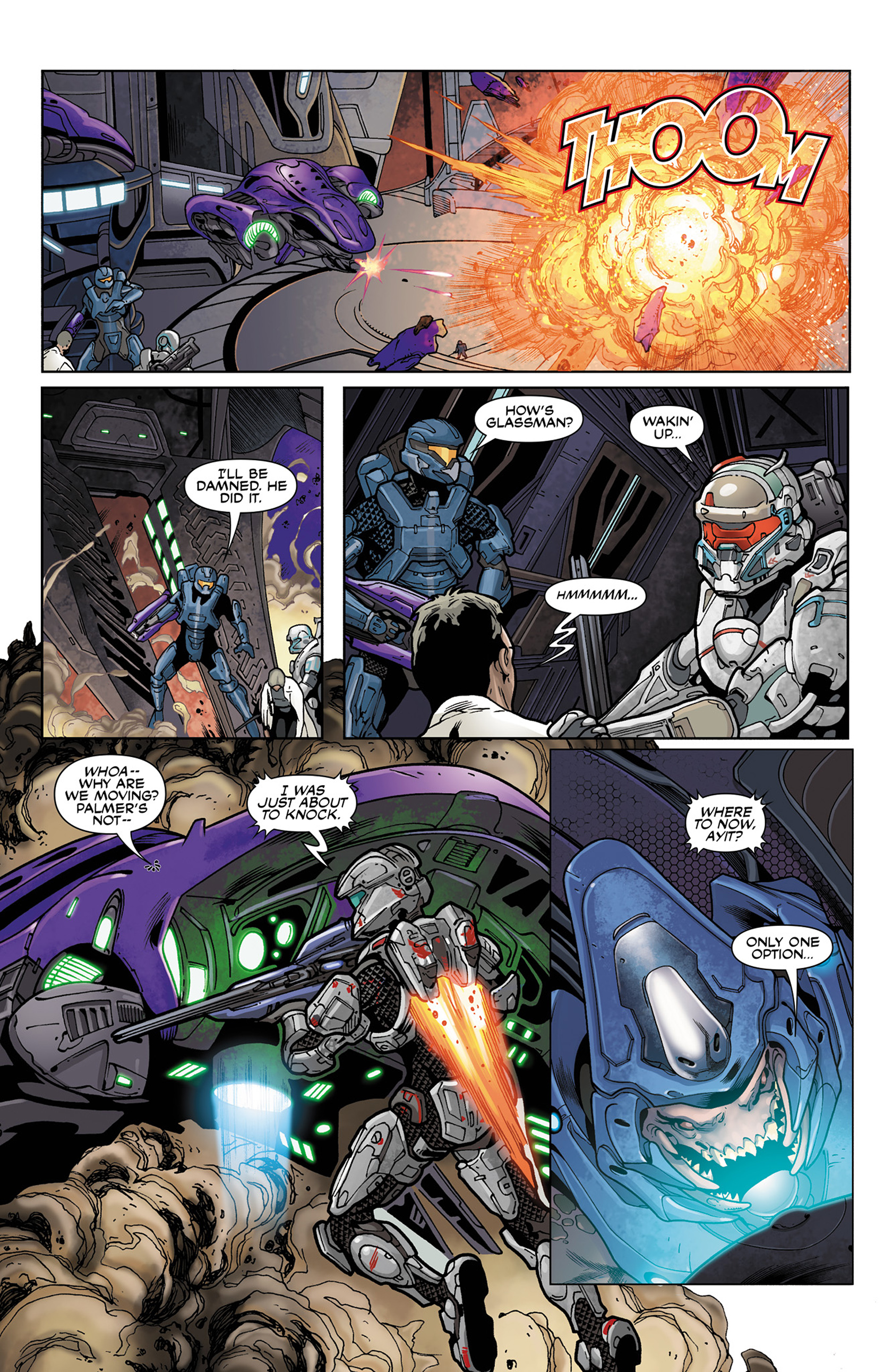 Read online Halo: Escalation comic -  Issue #20 - 14