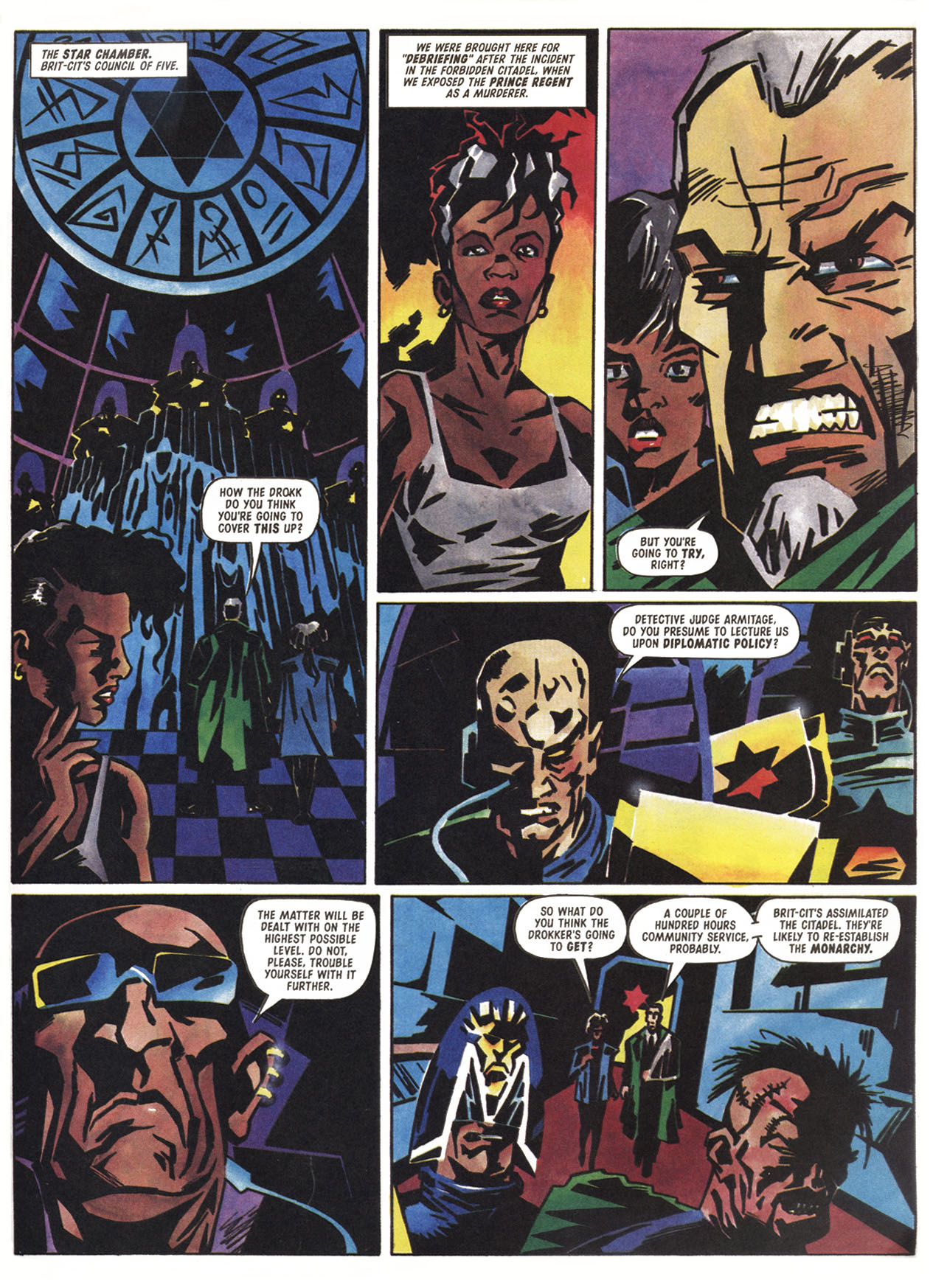 Read online Judge Dredd Megazine (vol. 3) comic -  Issue #34 - 33