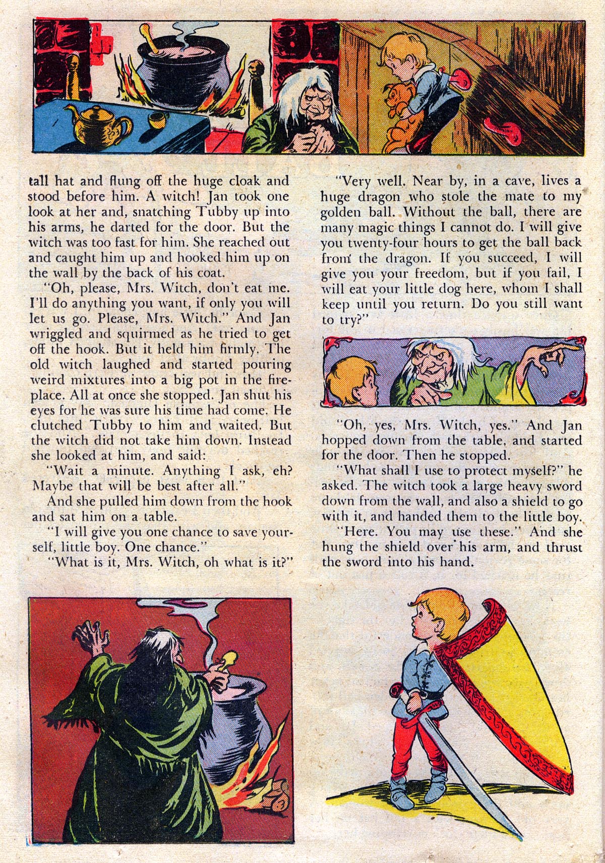 Read online Four Color Comics comic -  Issue #69 - 36