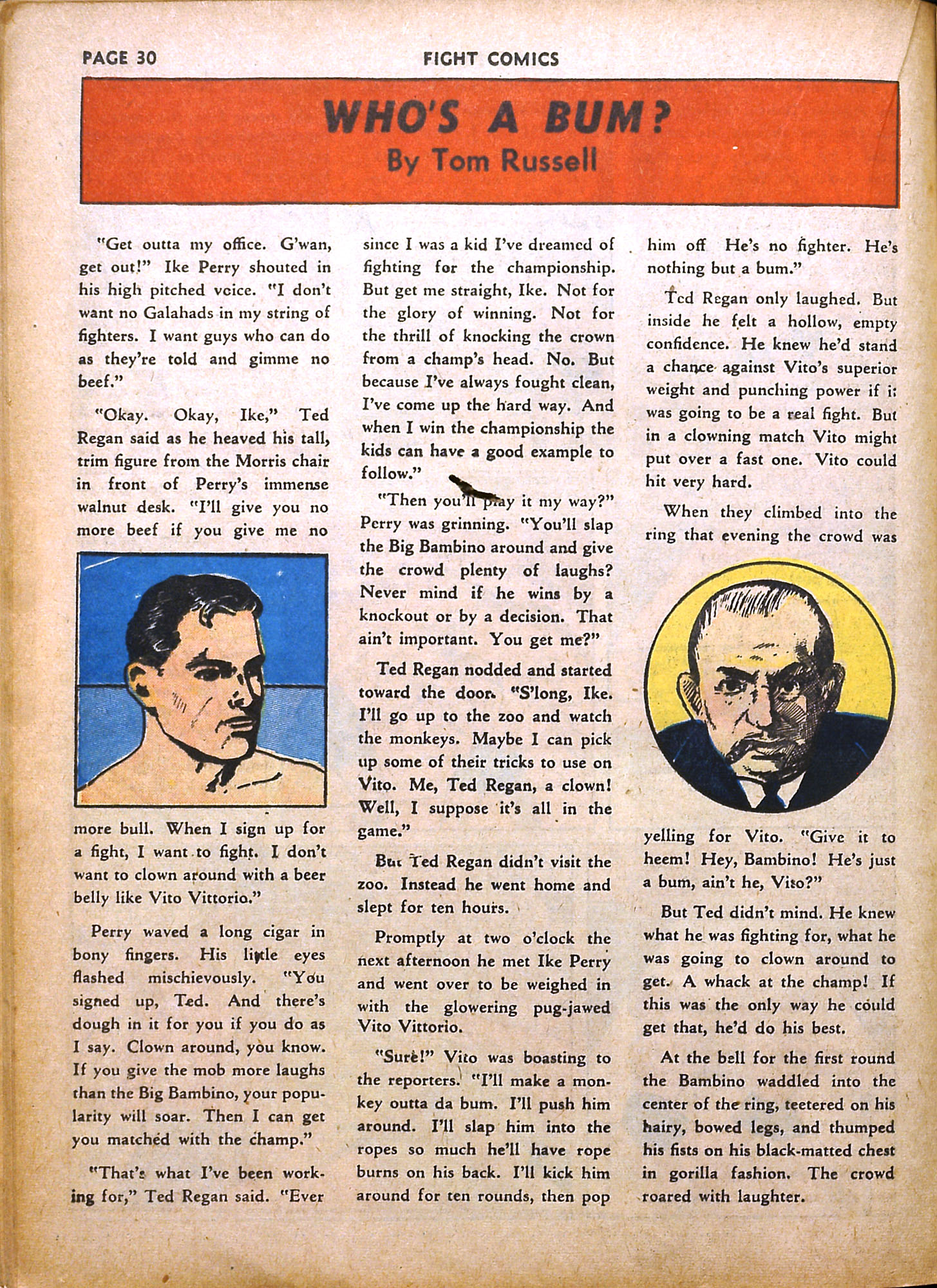 Read online Fight Comics comic -  Issue #14 - 32