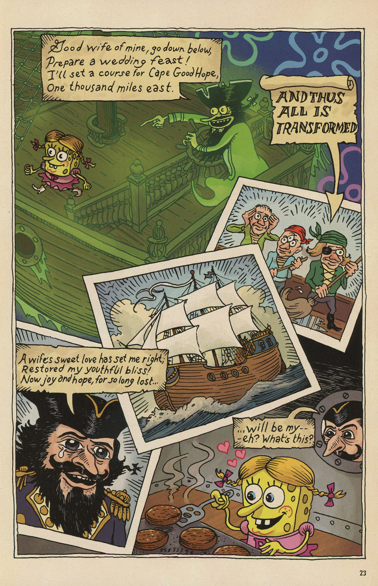 Read online SpongeBob Comics comic -  Issue #13 - 24